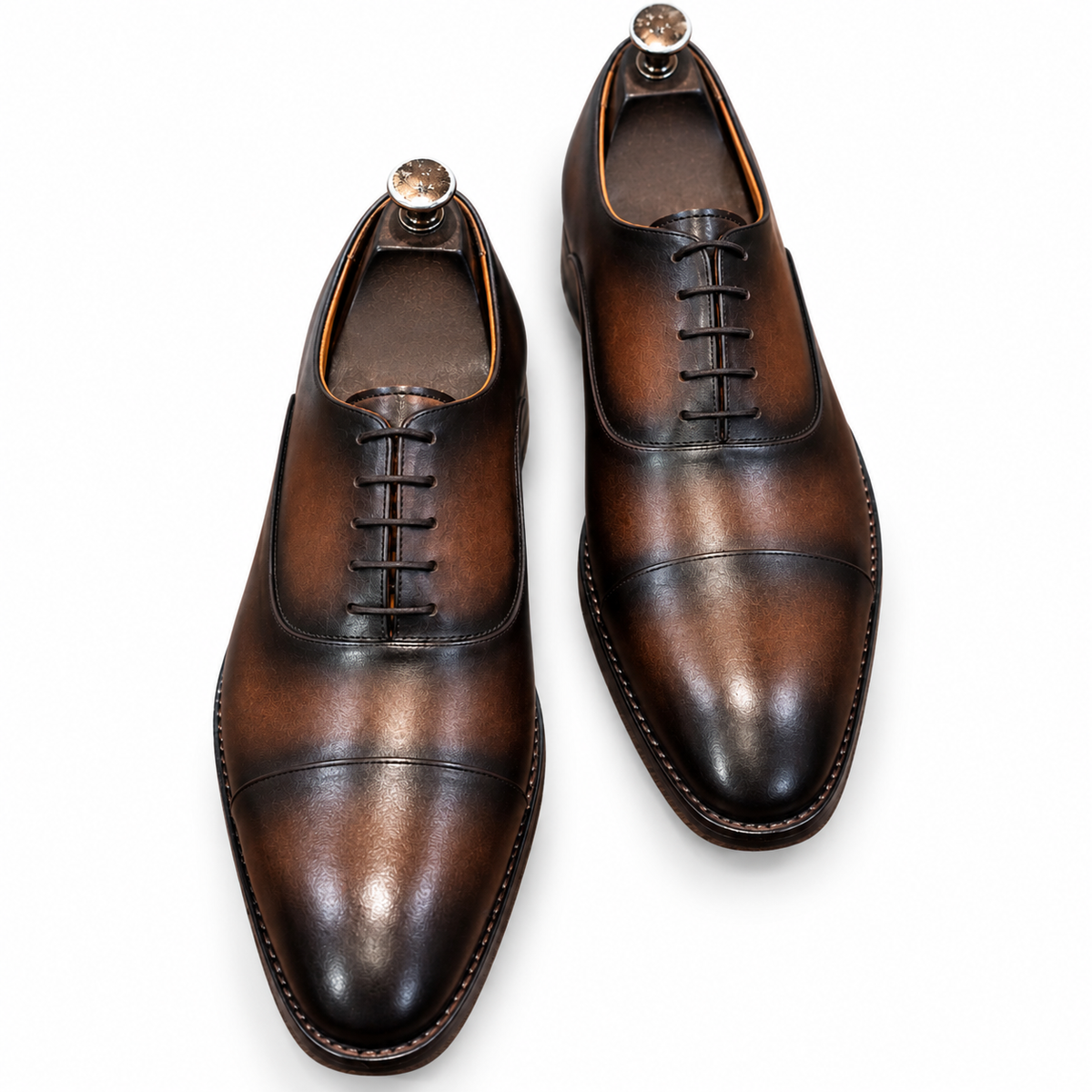 The Chesterfield – Dark Espresso Cap Toe Oxford