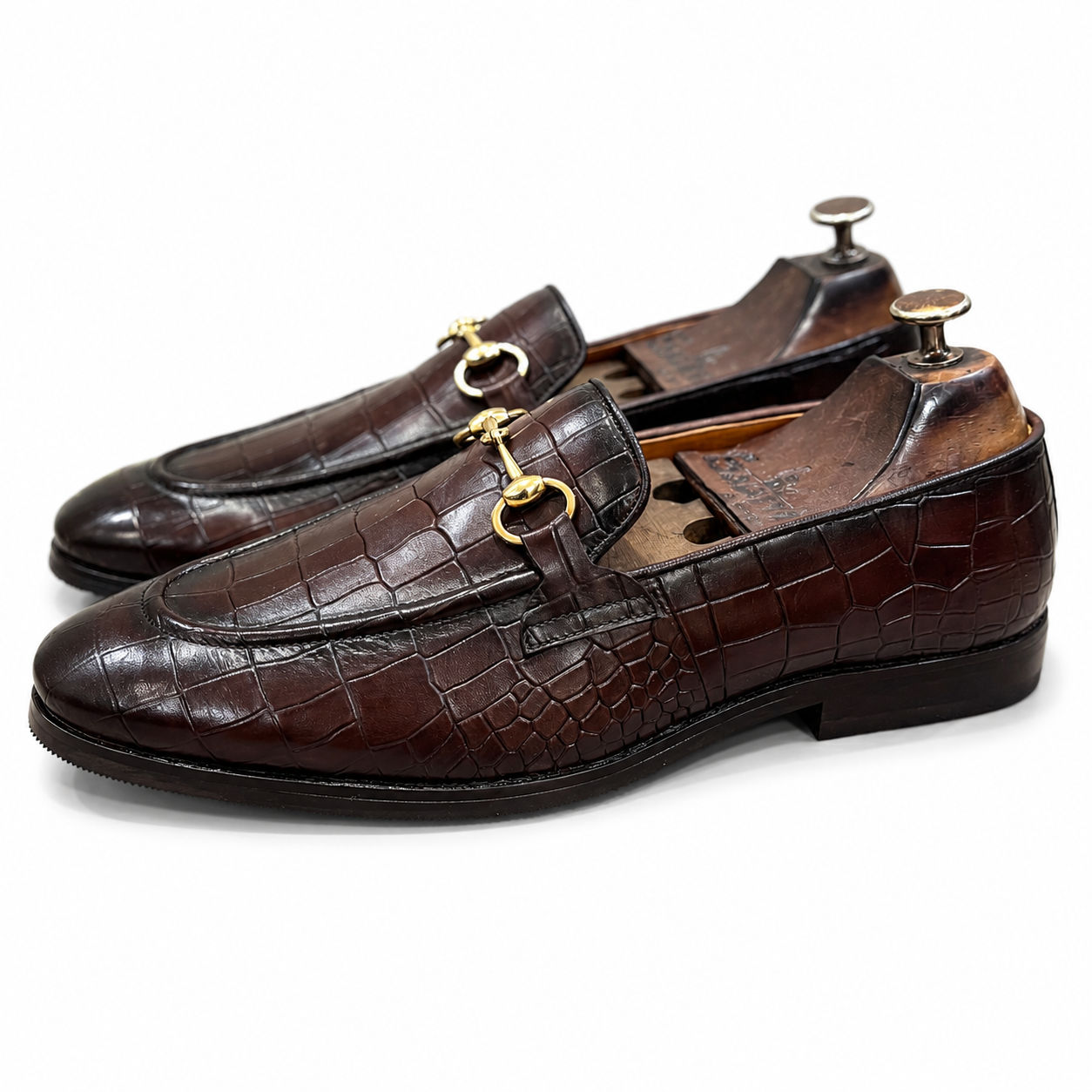 The Imperial Croco Horsebit Loafer