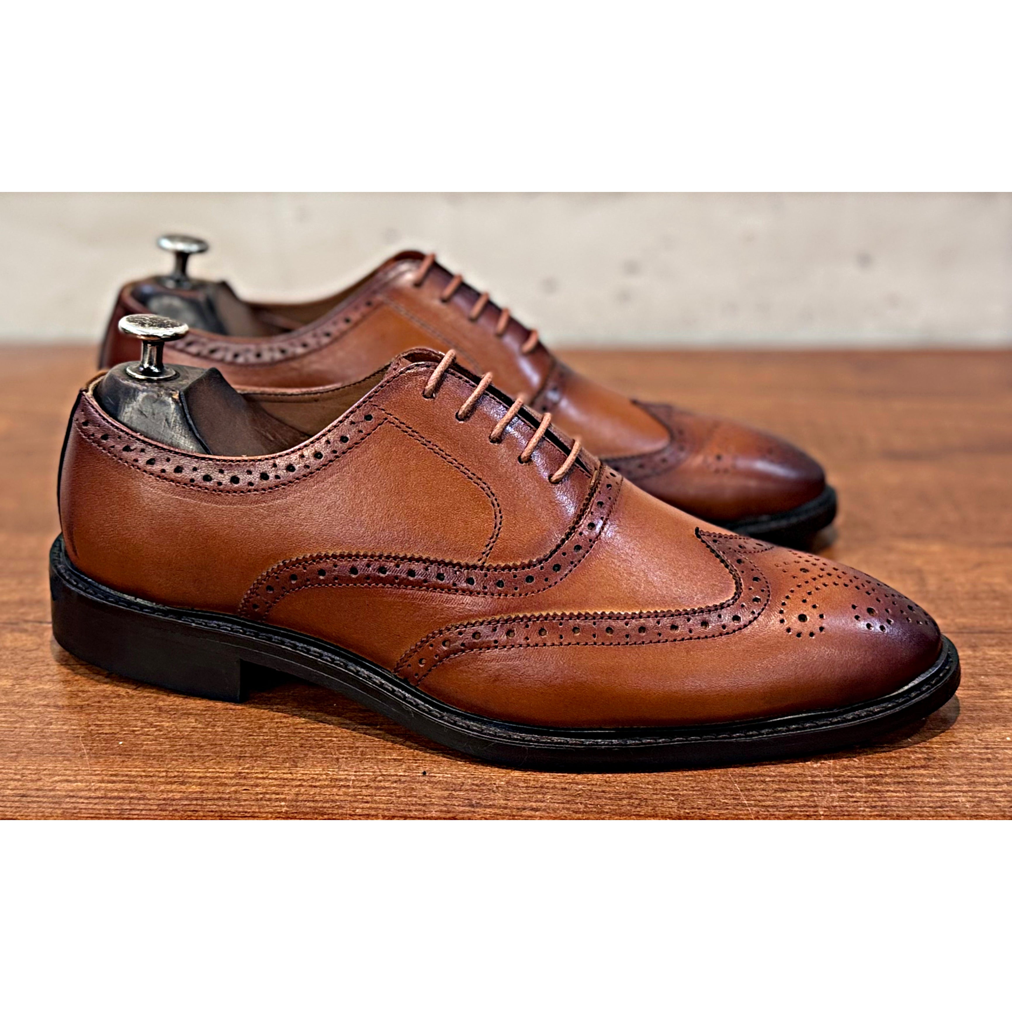 The Belmont Oxford Tan