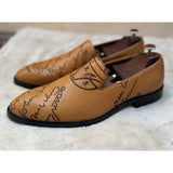 Tan Signature Loafers