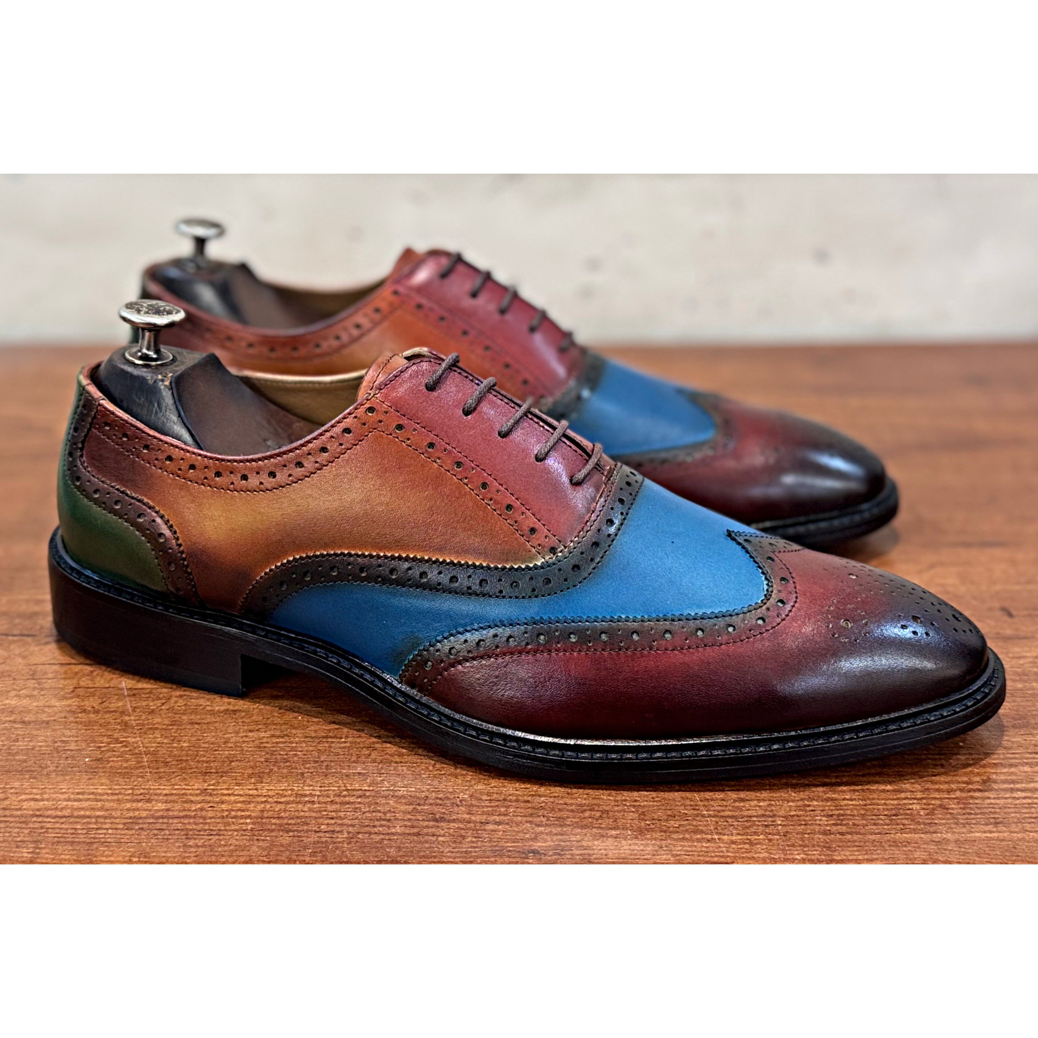 Multi Colour Oxford Brogue’s
