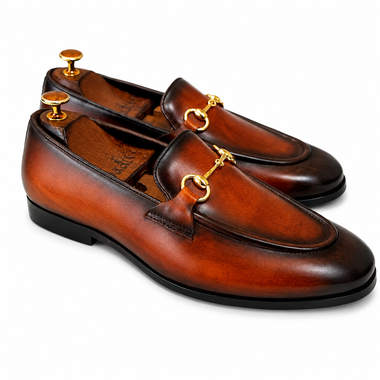 Horsebit Loafers Hand Patina