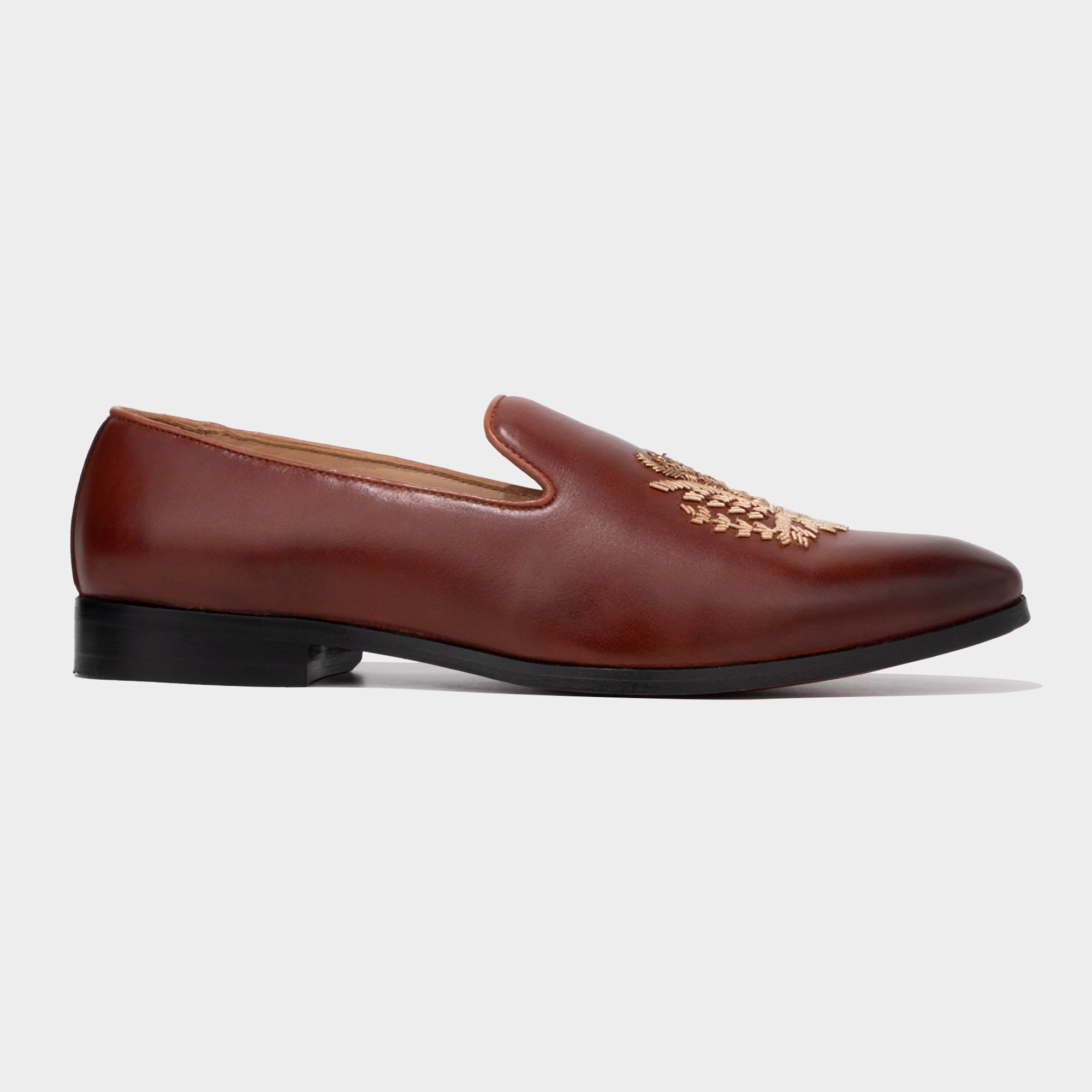 Eagle Two Tone Embroidery Slipons