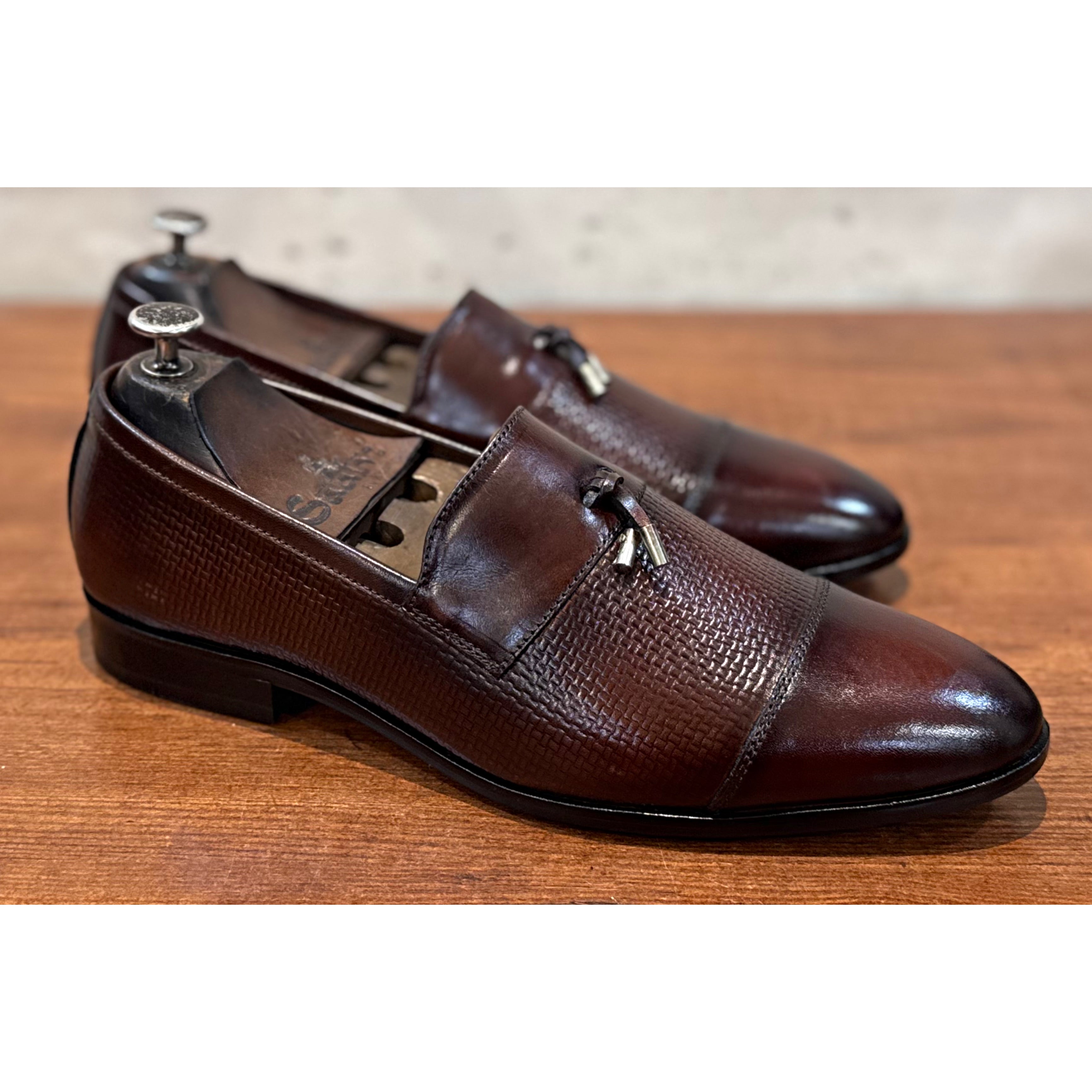 Brown Loafers With Tassels