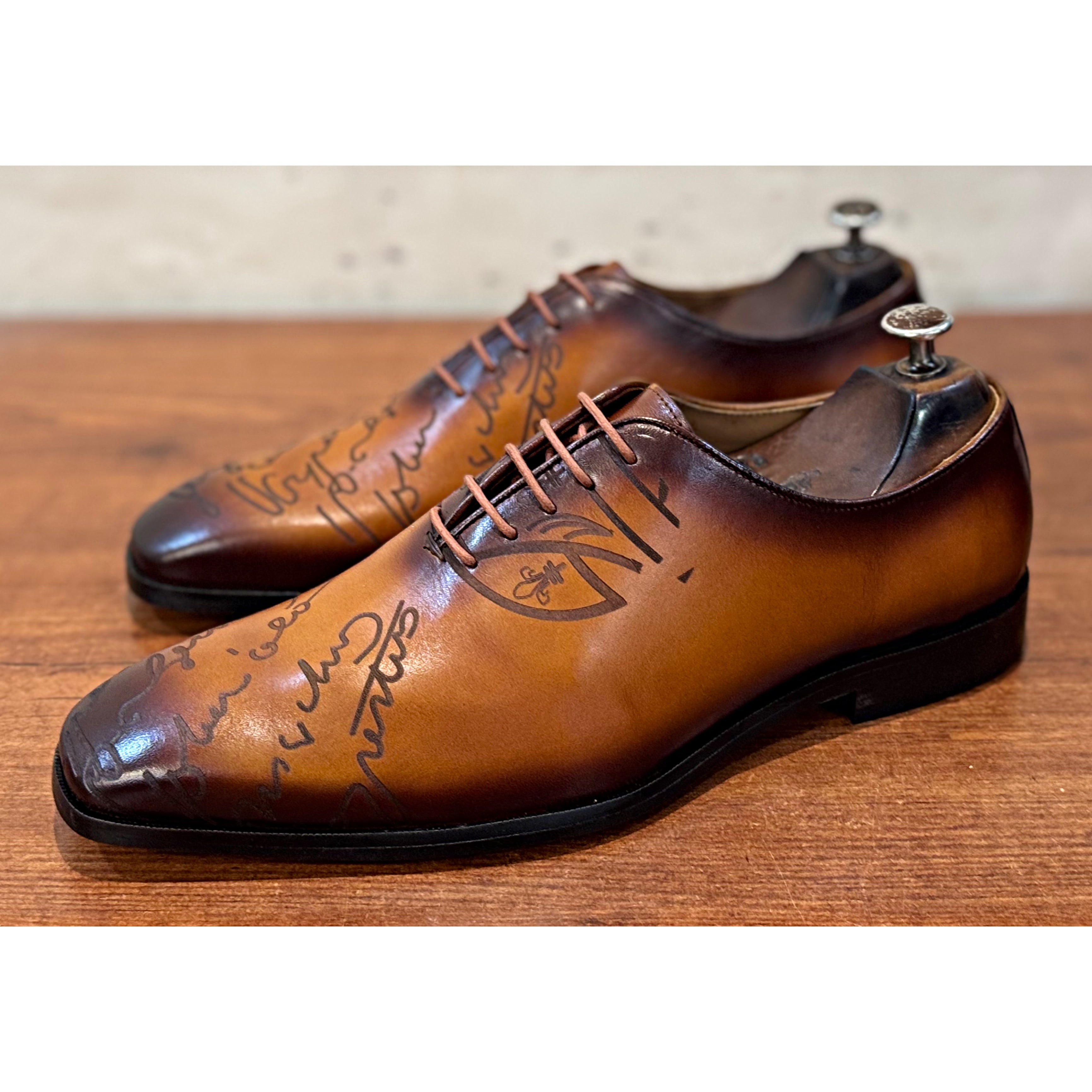 Tan Signature Oxfords