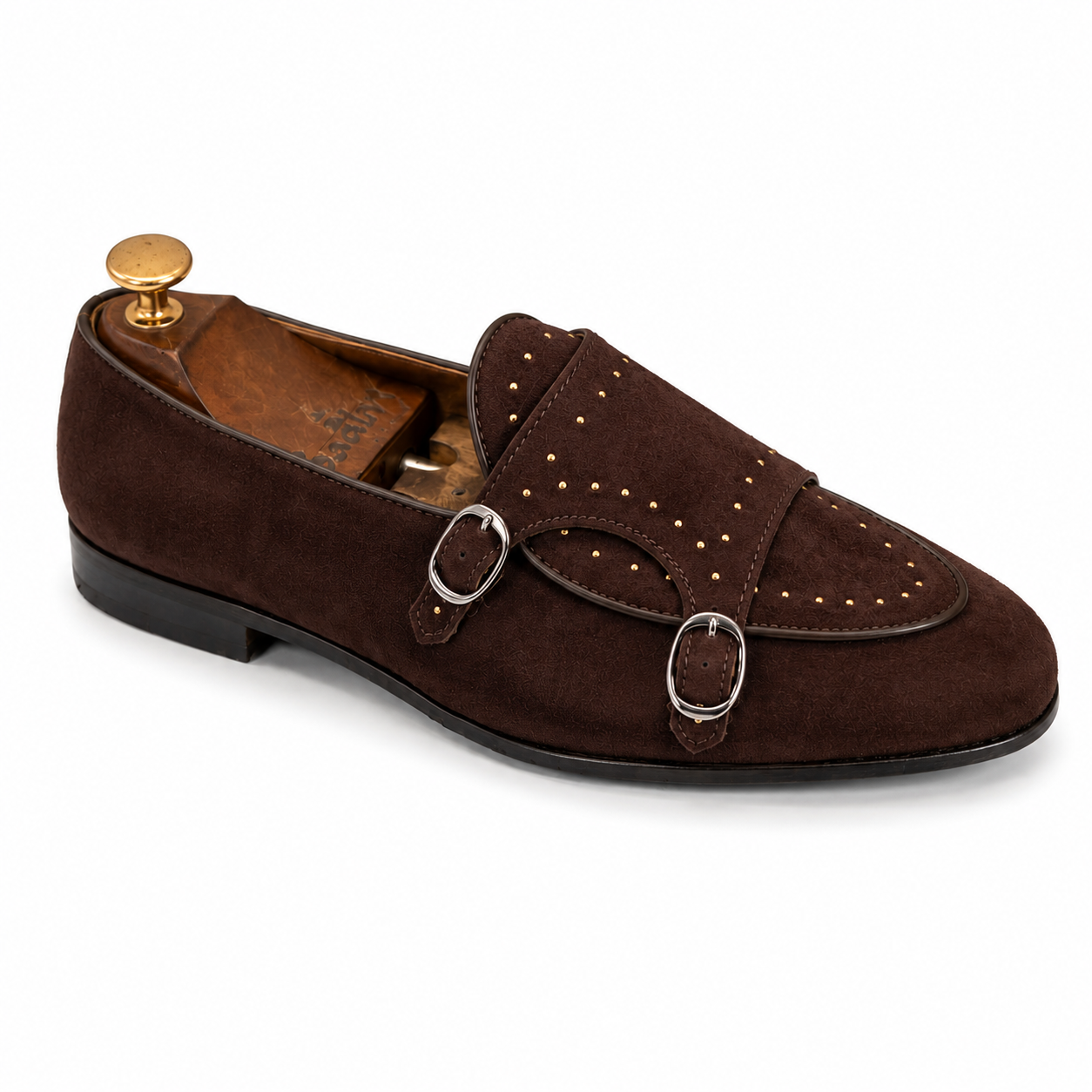 The Firenze Suede Double Monk