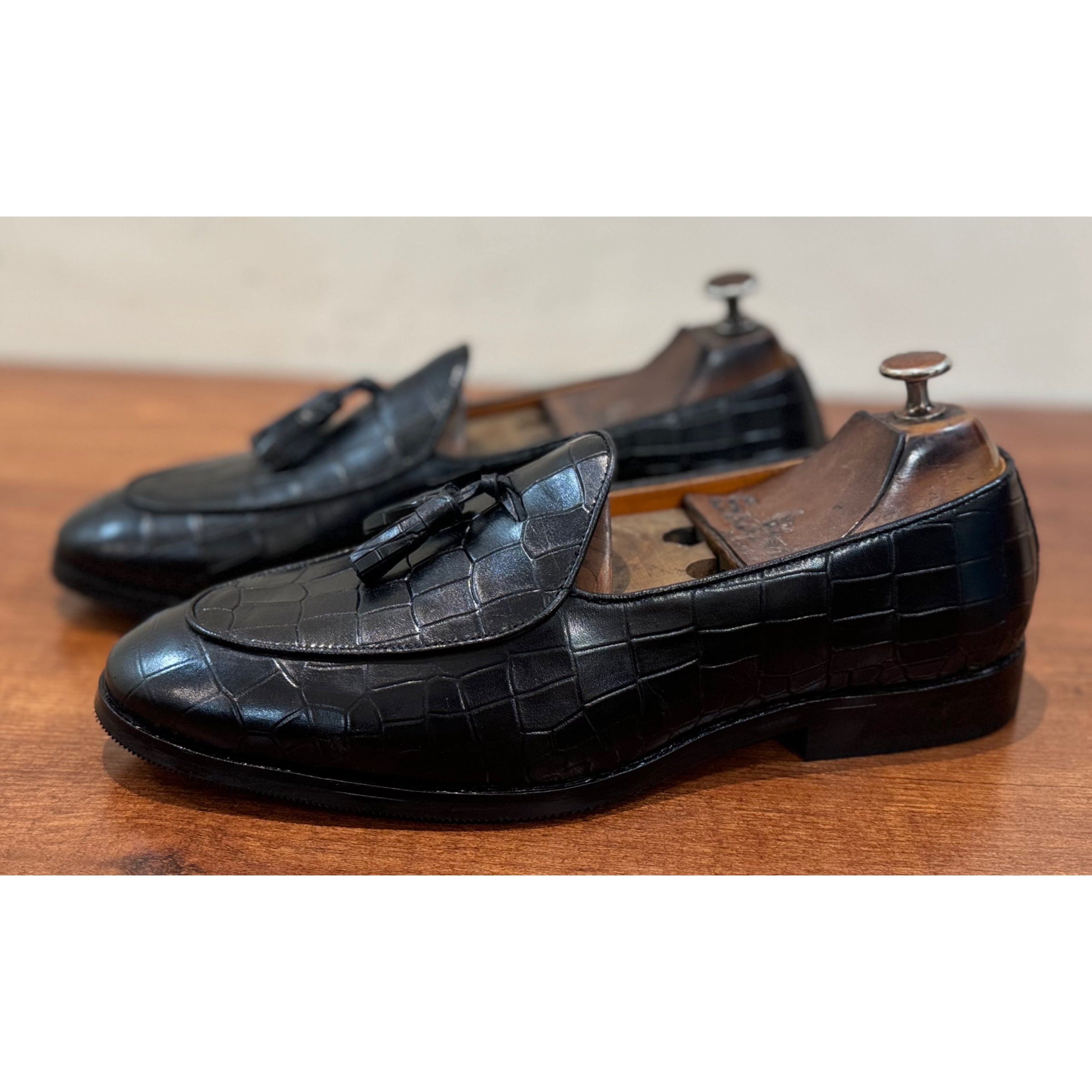 Belgian Loafers Croco