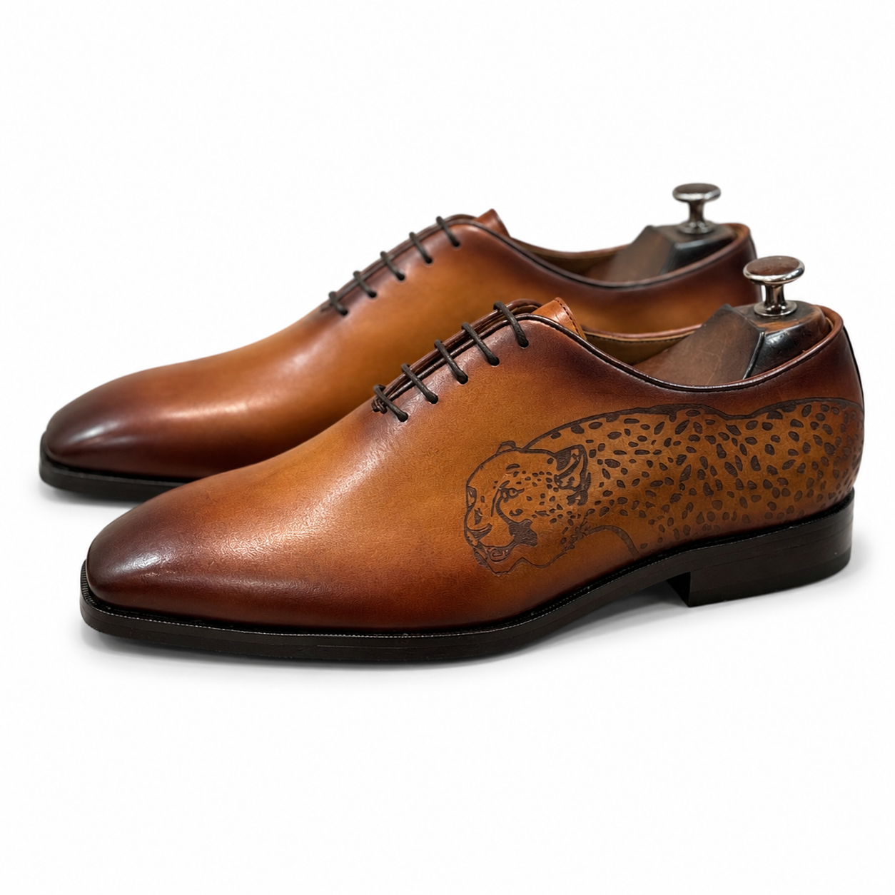 Classic Wholecut Hand Finished Tiger Tan