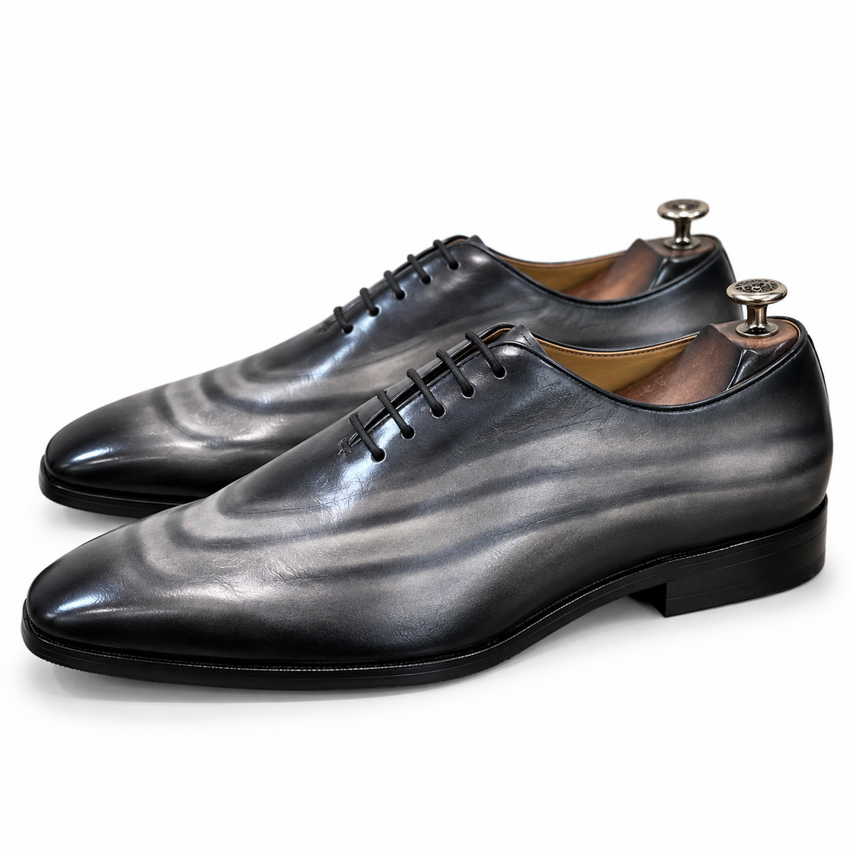 Shadow Grey Black Oxford
