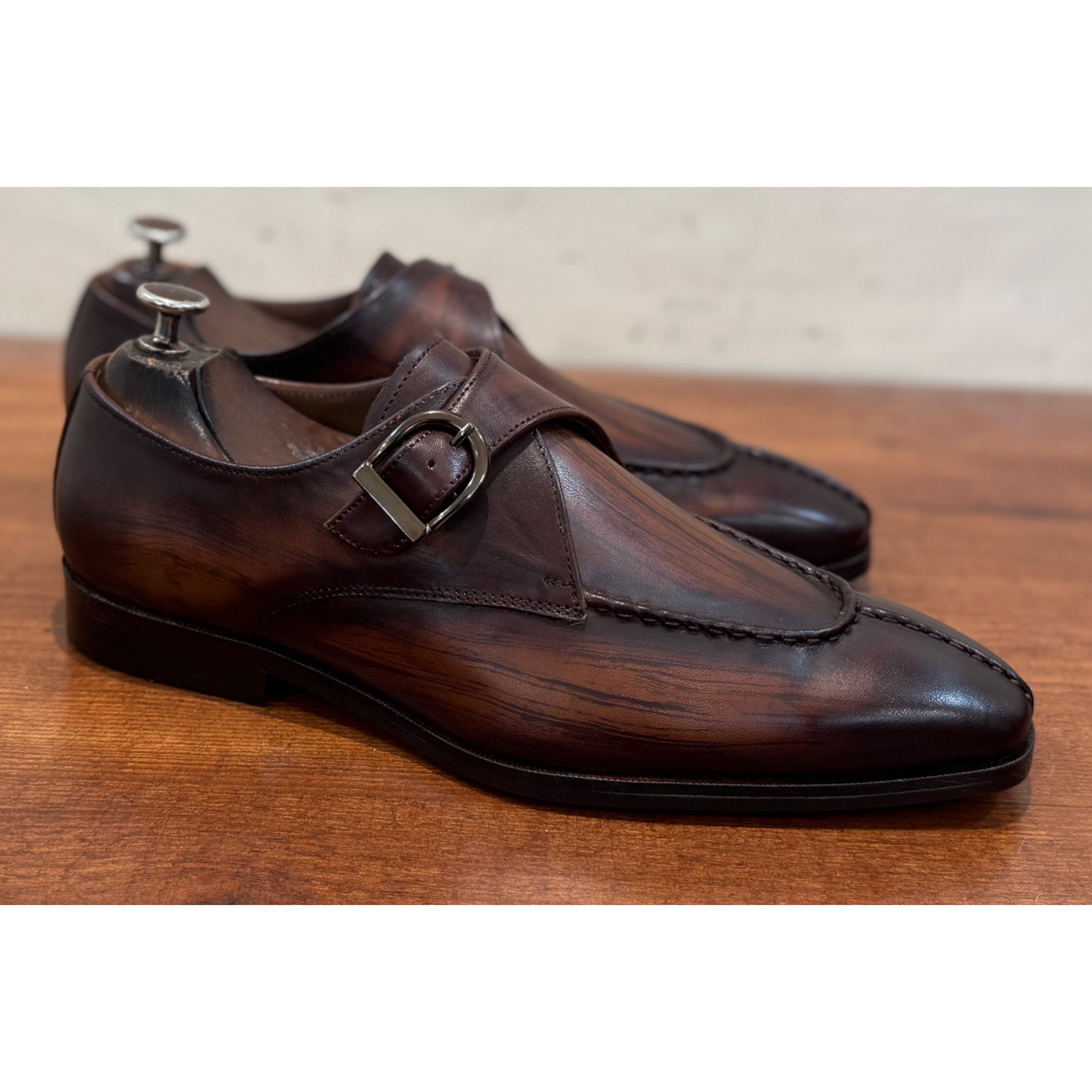 Single Monk Strap Hand finished