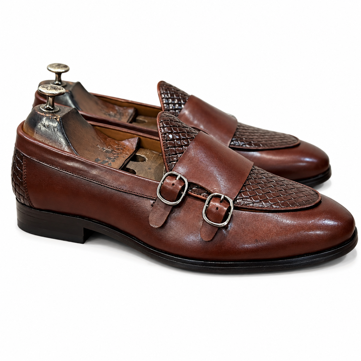 Imperial Woven Double Monk – Espresso Brown
