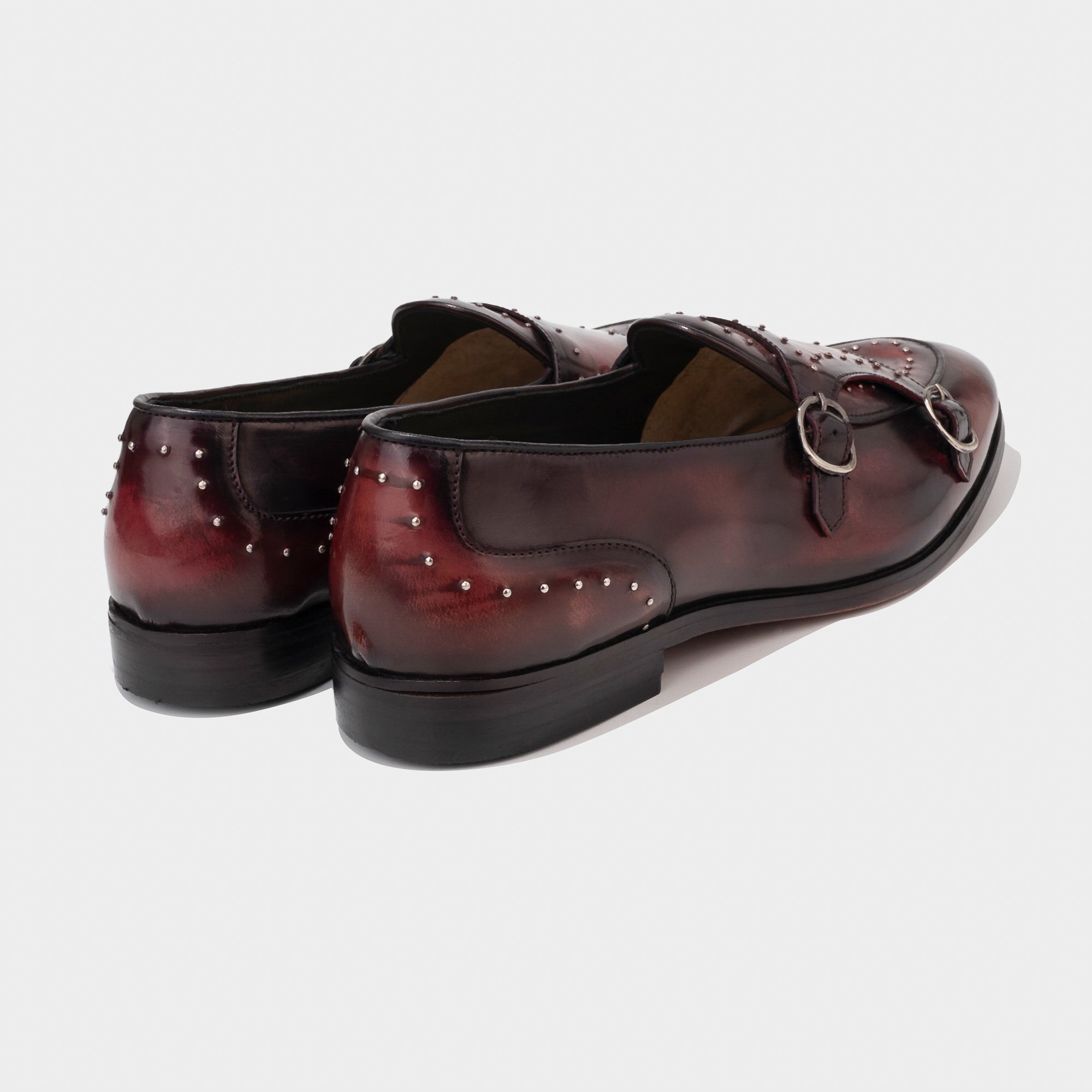 Belgian Monk Strap Bordo Bajri