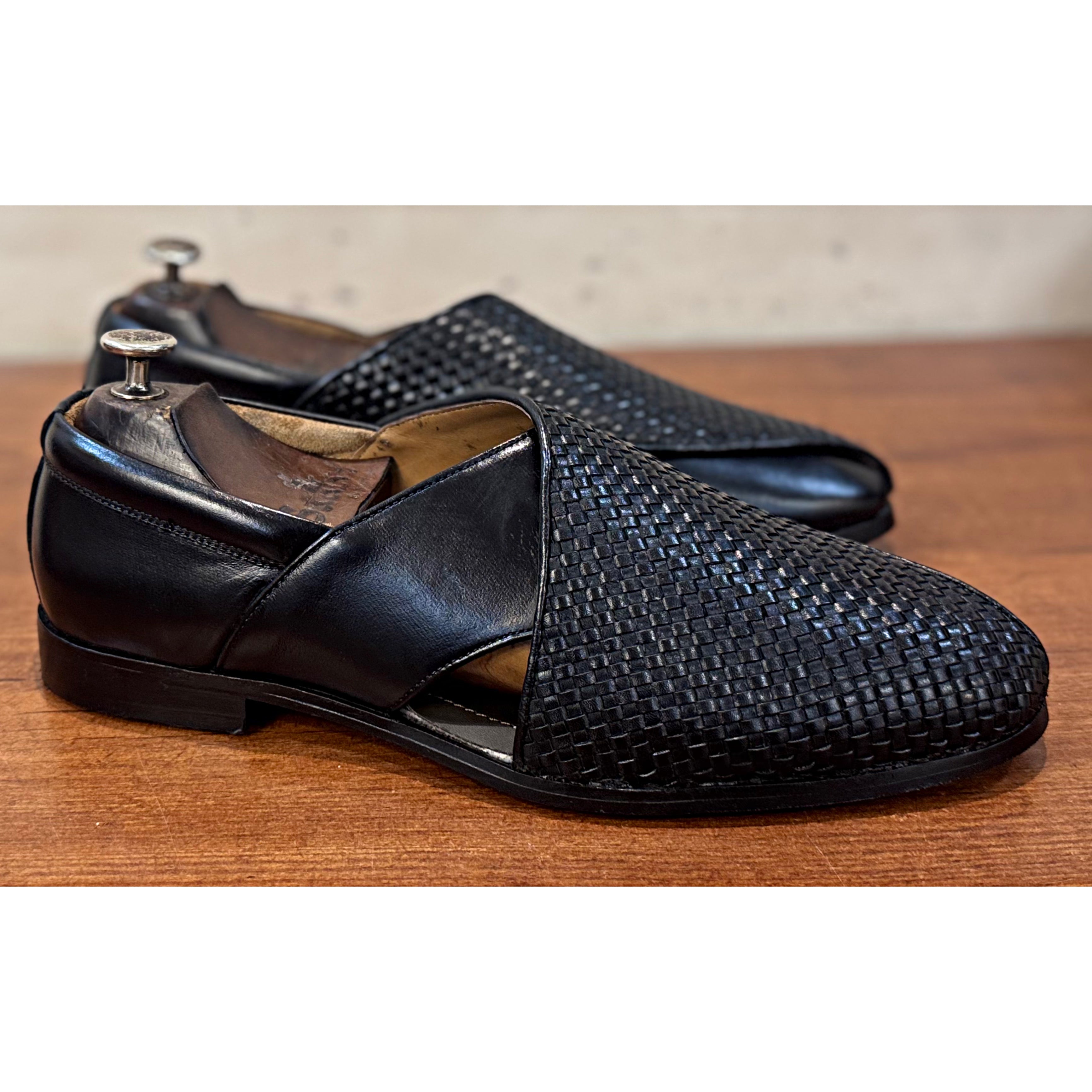 Black Peshawari Weave