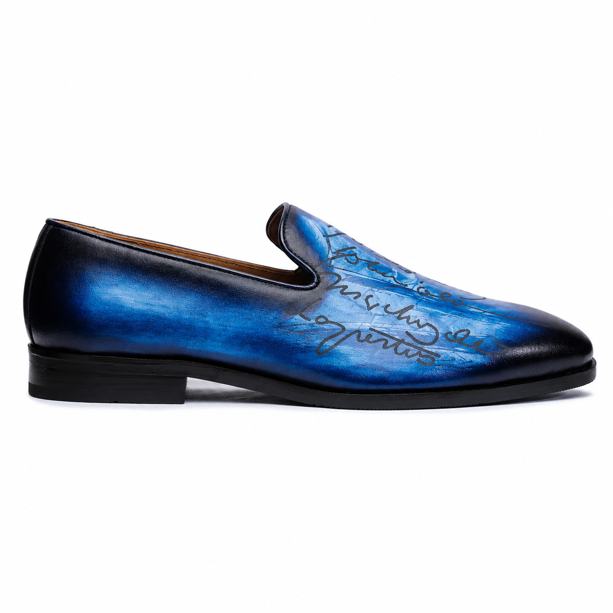 Azure Scriptor Loafers