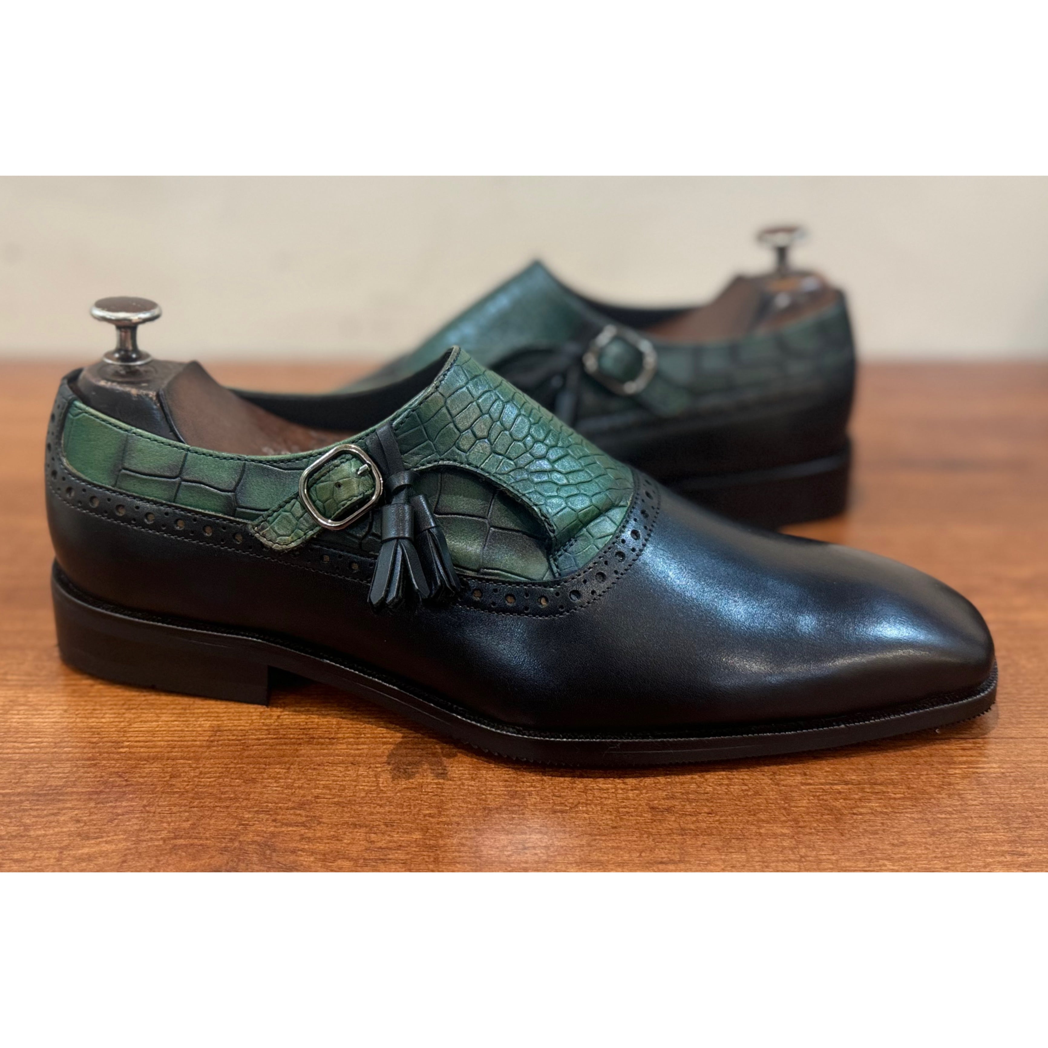 Cardiff - Single Monk Strap With Tassels