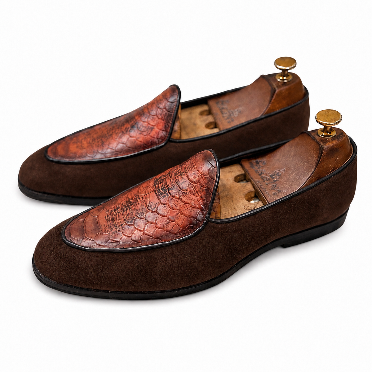 Cocoa Ember Patterned Loafers