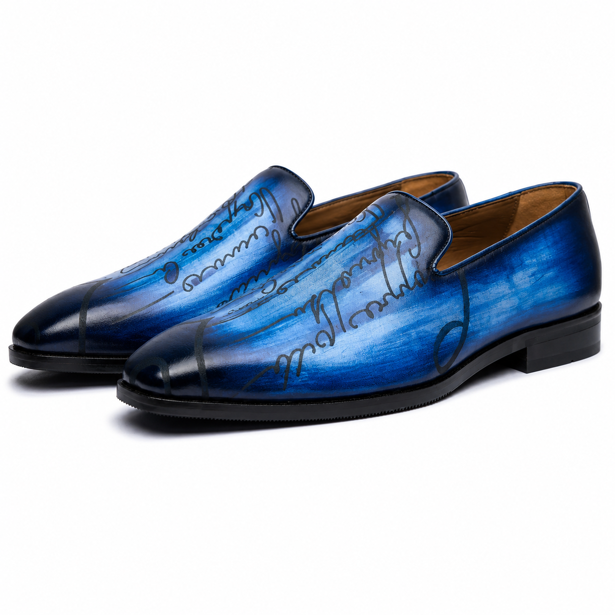 Azure Scriptor Loafers