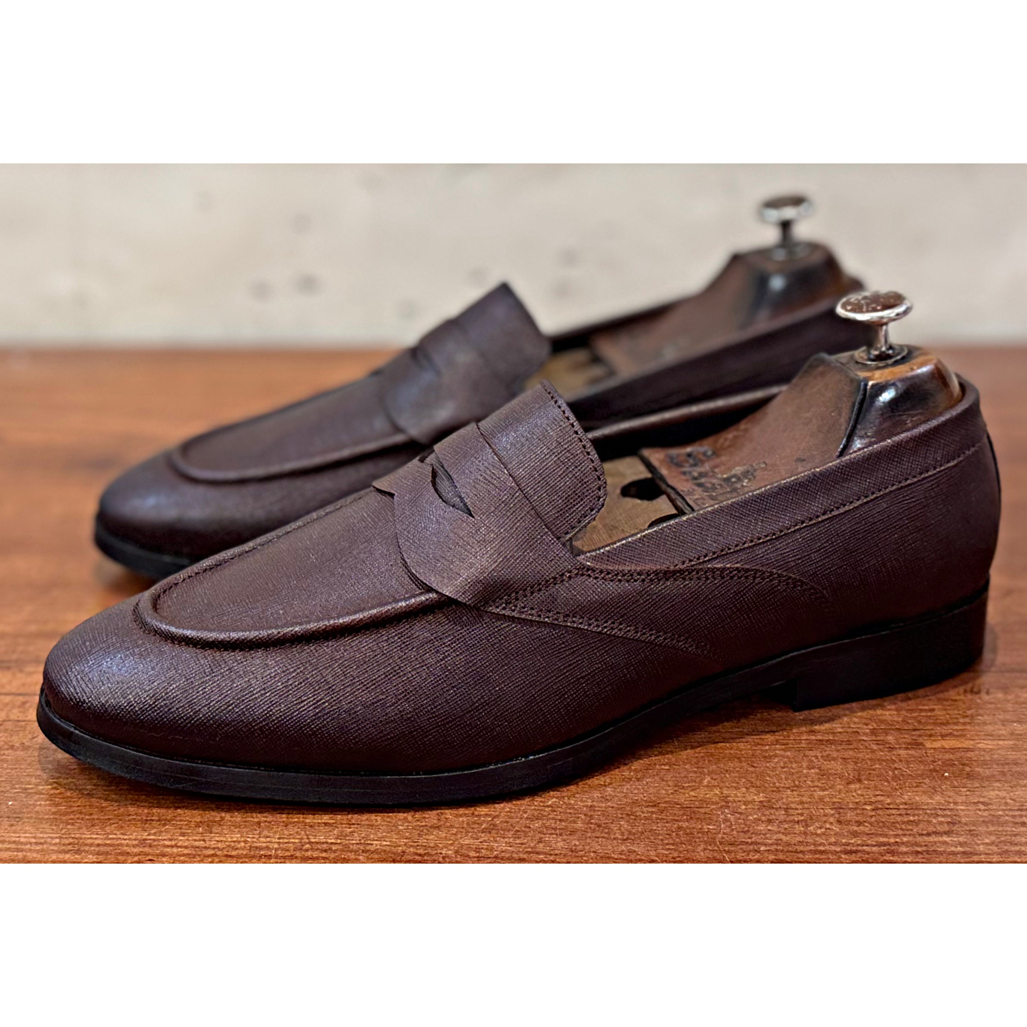Brown Penny Loafers