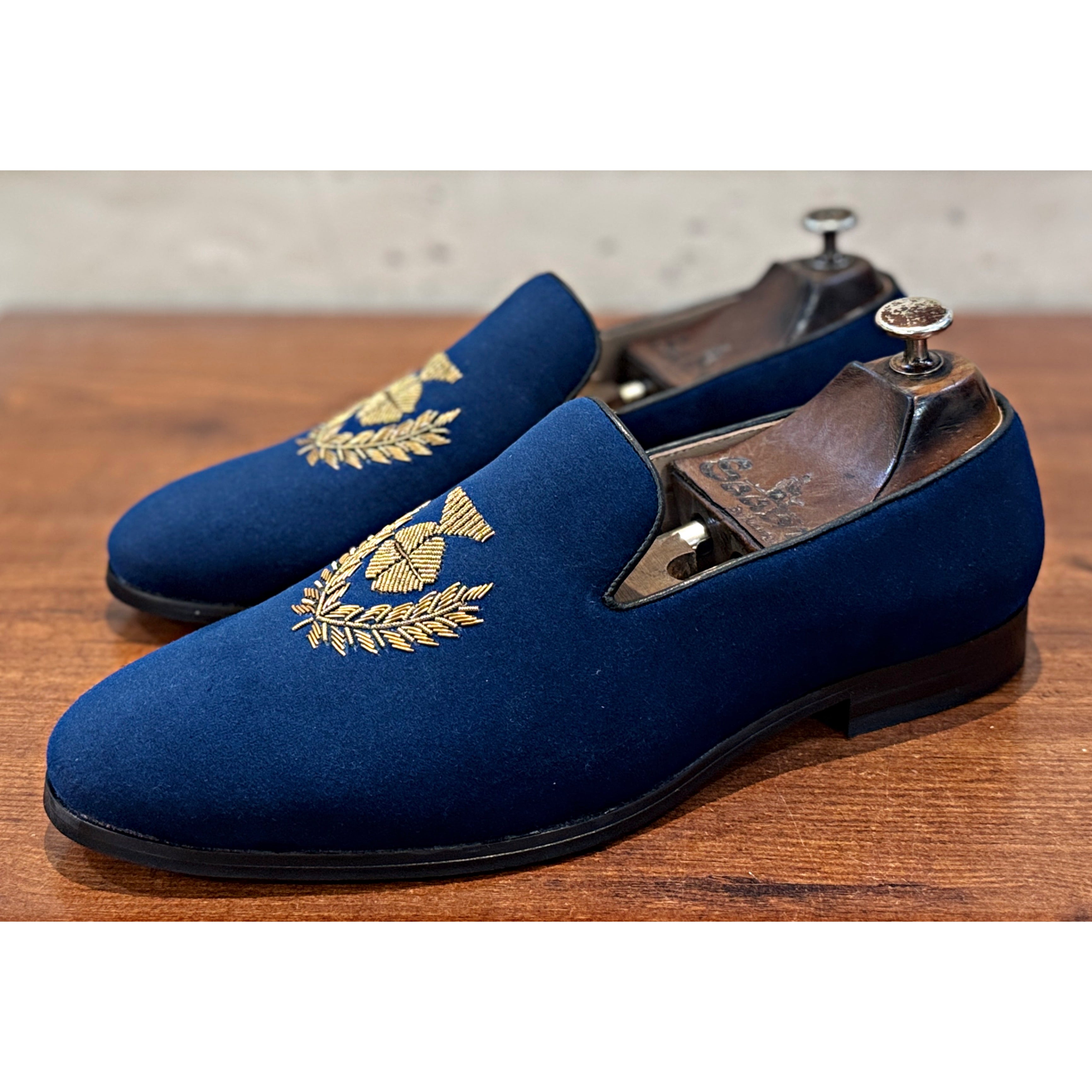 Royal Navy Zardosi Crest Loafer