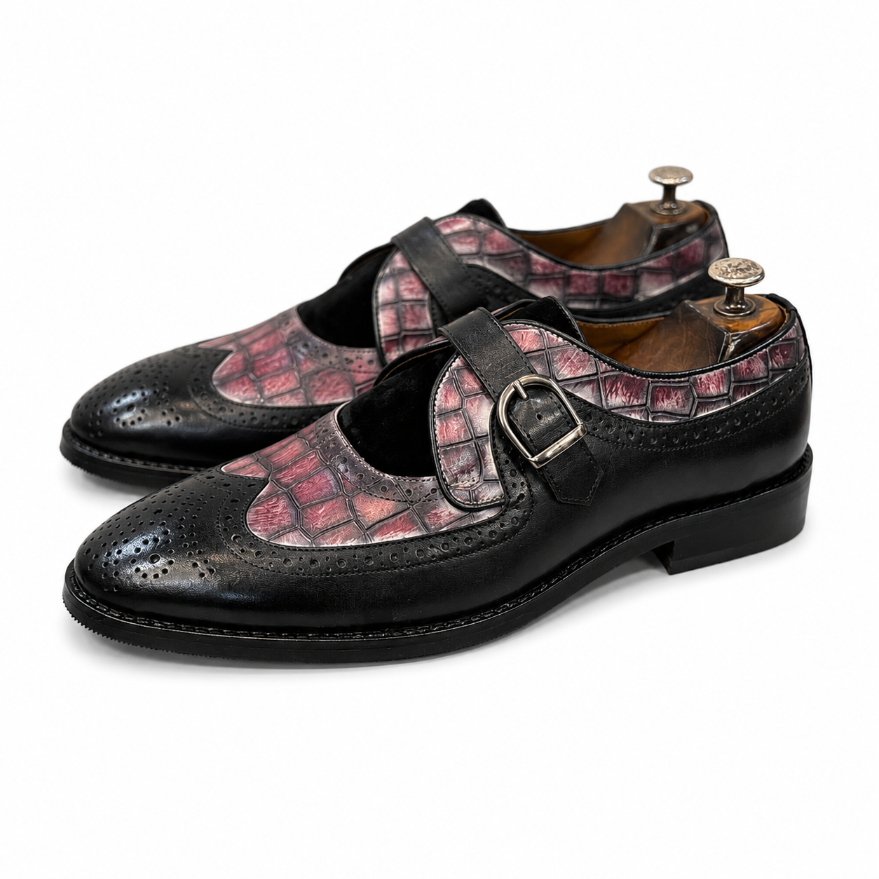 The Noir Rosé Croco Monk