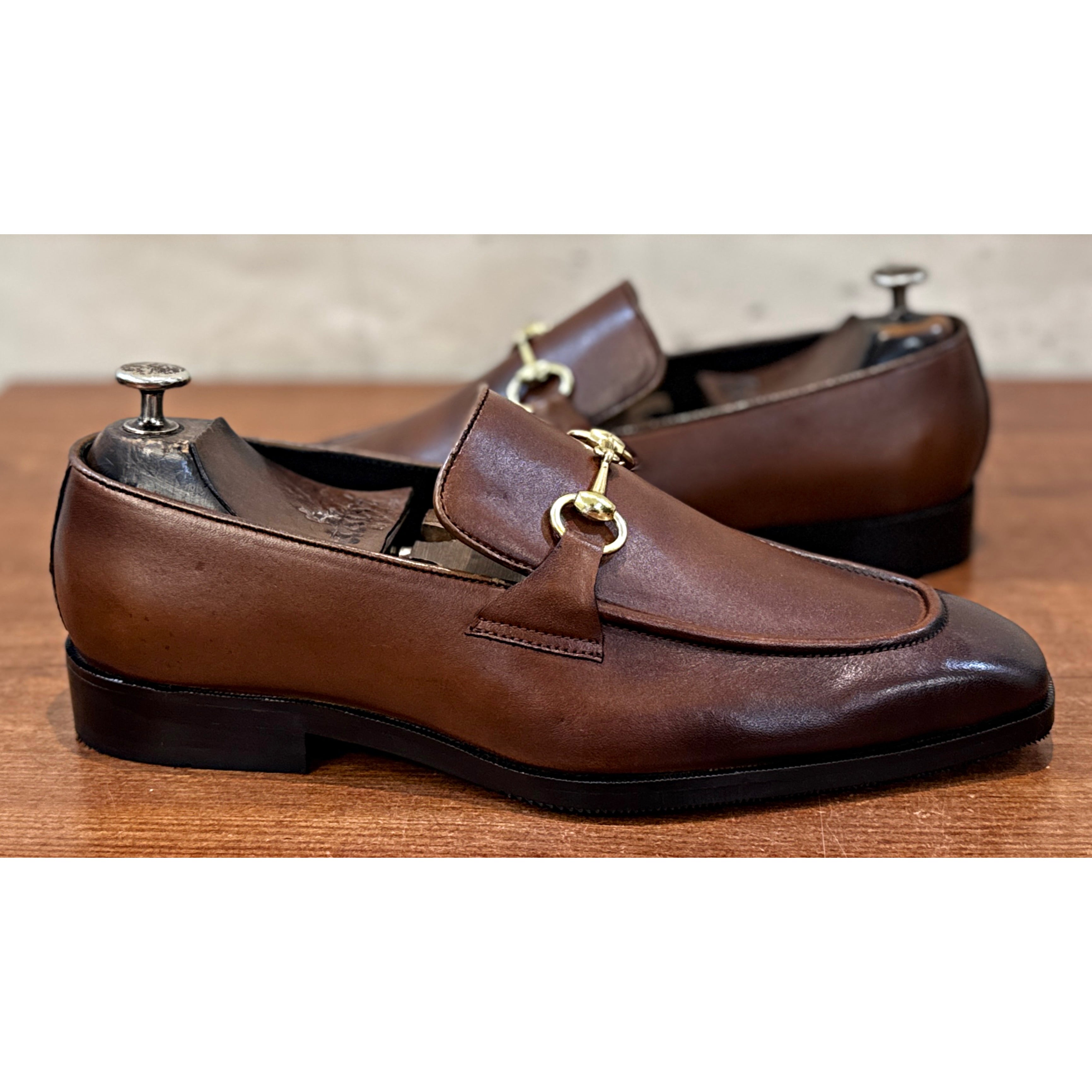 Cognac Regent Horsebit Loafer