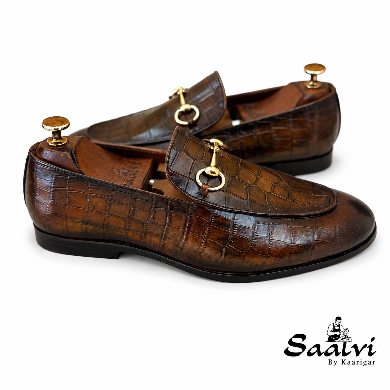 The Imperial Croco Horsebit Loafer