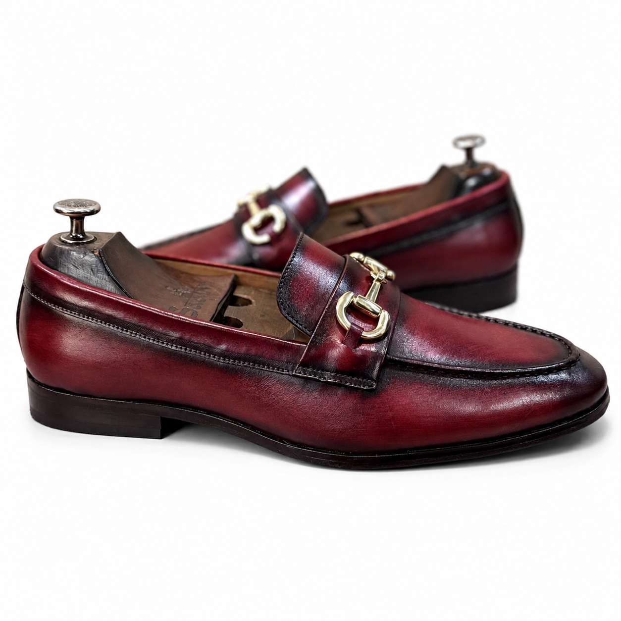 Oxblood Italian Bit Loafers