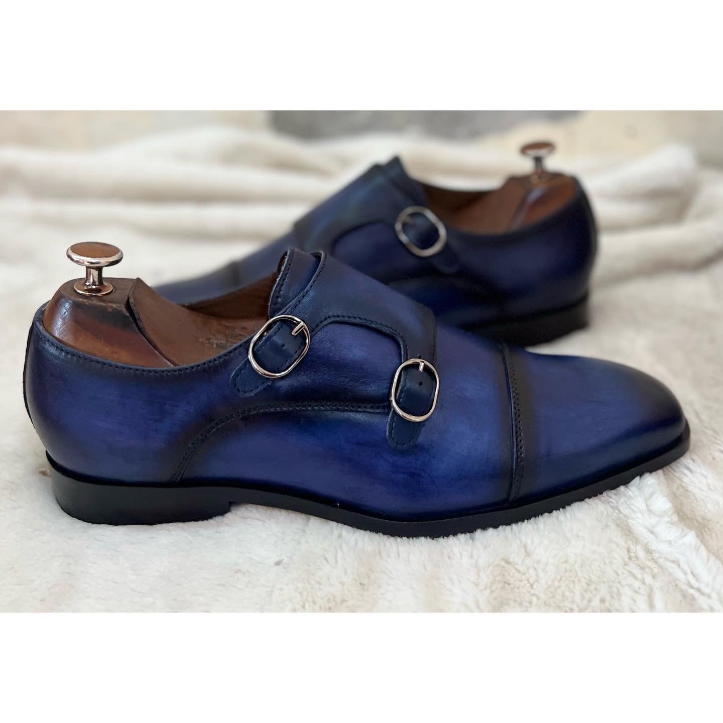 Blue Monk Straps Hand Patina