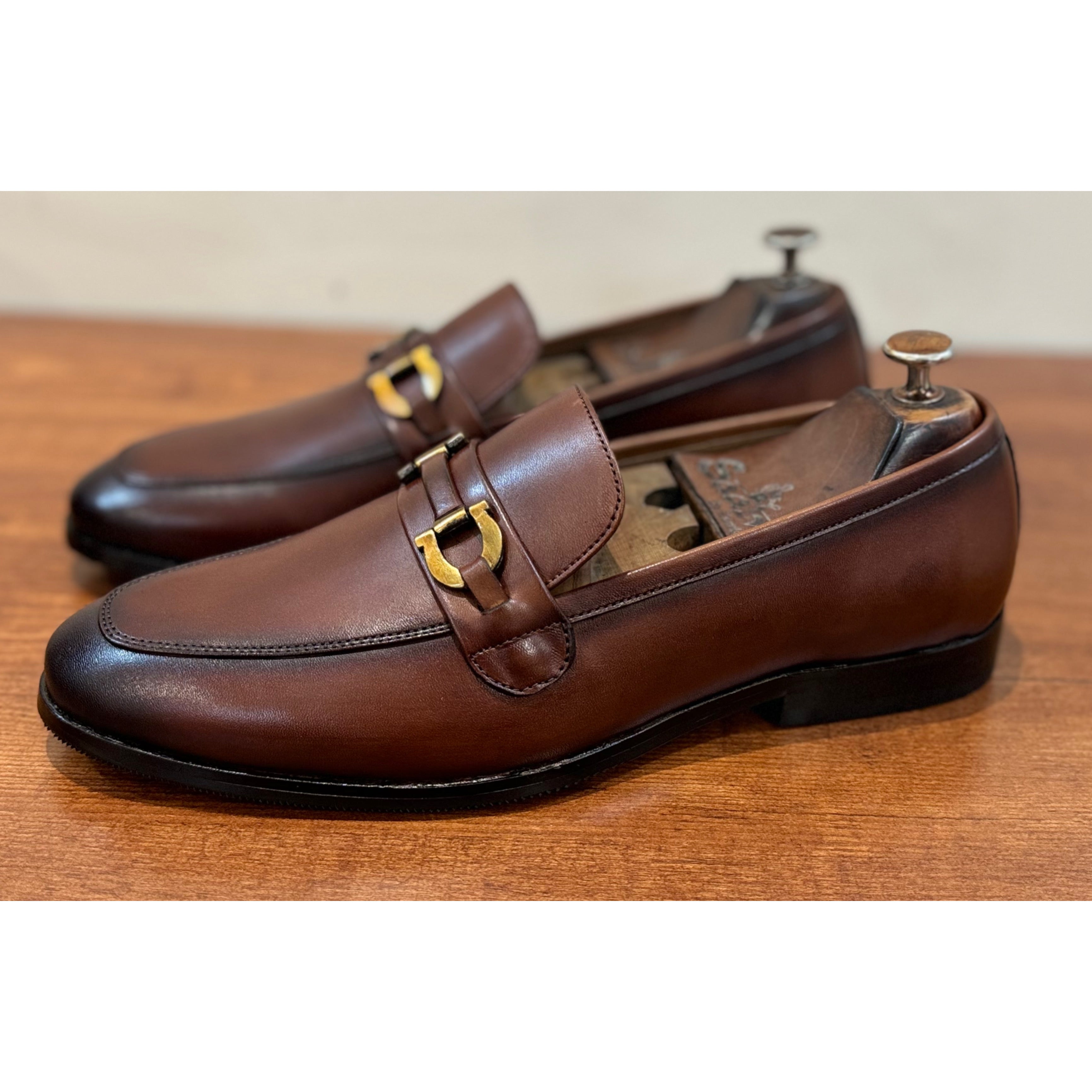 Leather Loafers Ultra Flex - Brown