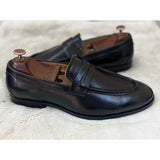 Black Penny Loafers