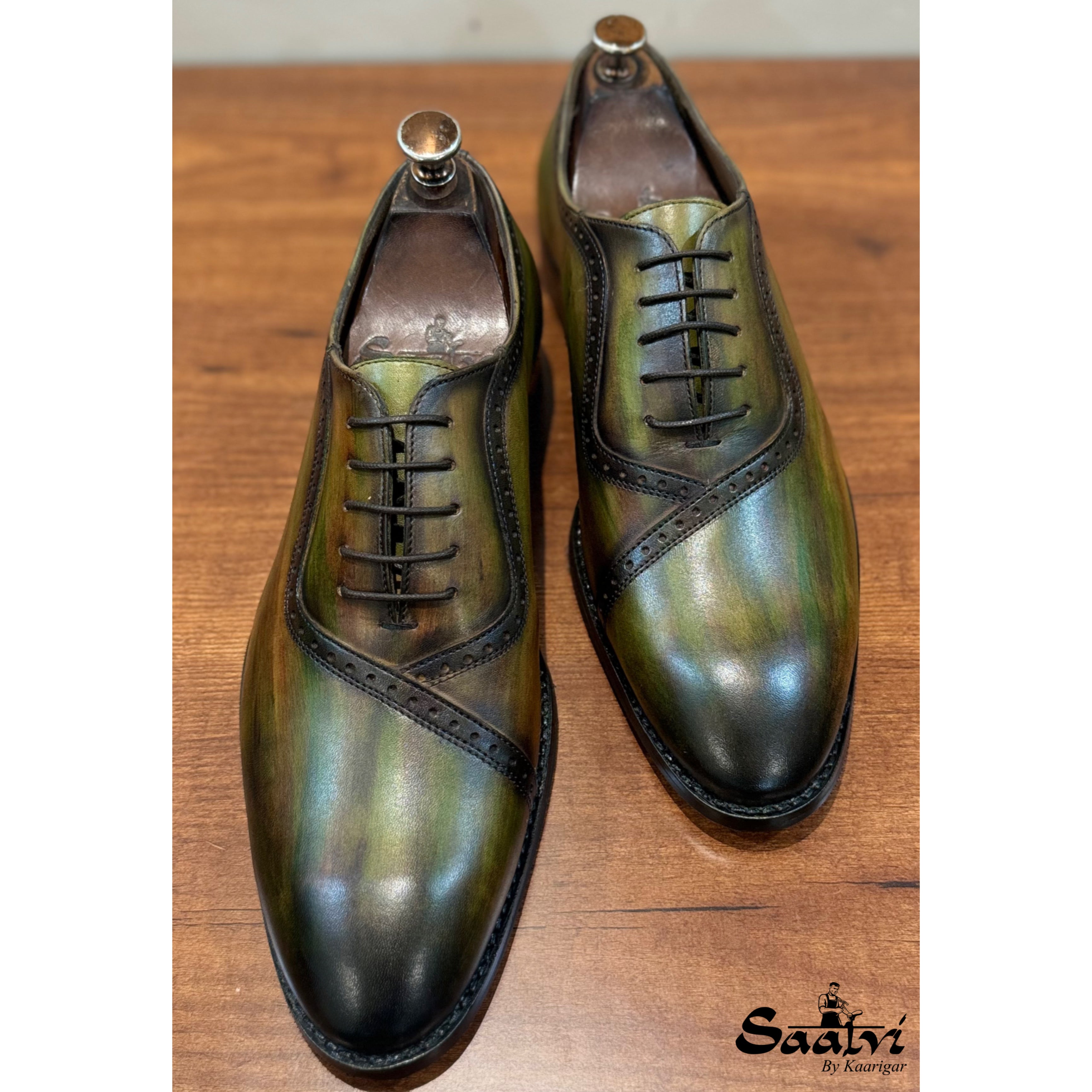 Karl - Hand Patina Oxfords