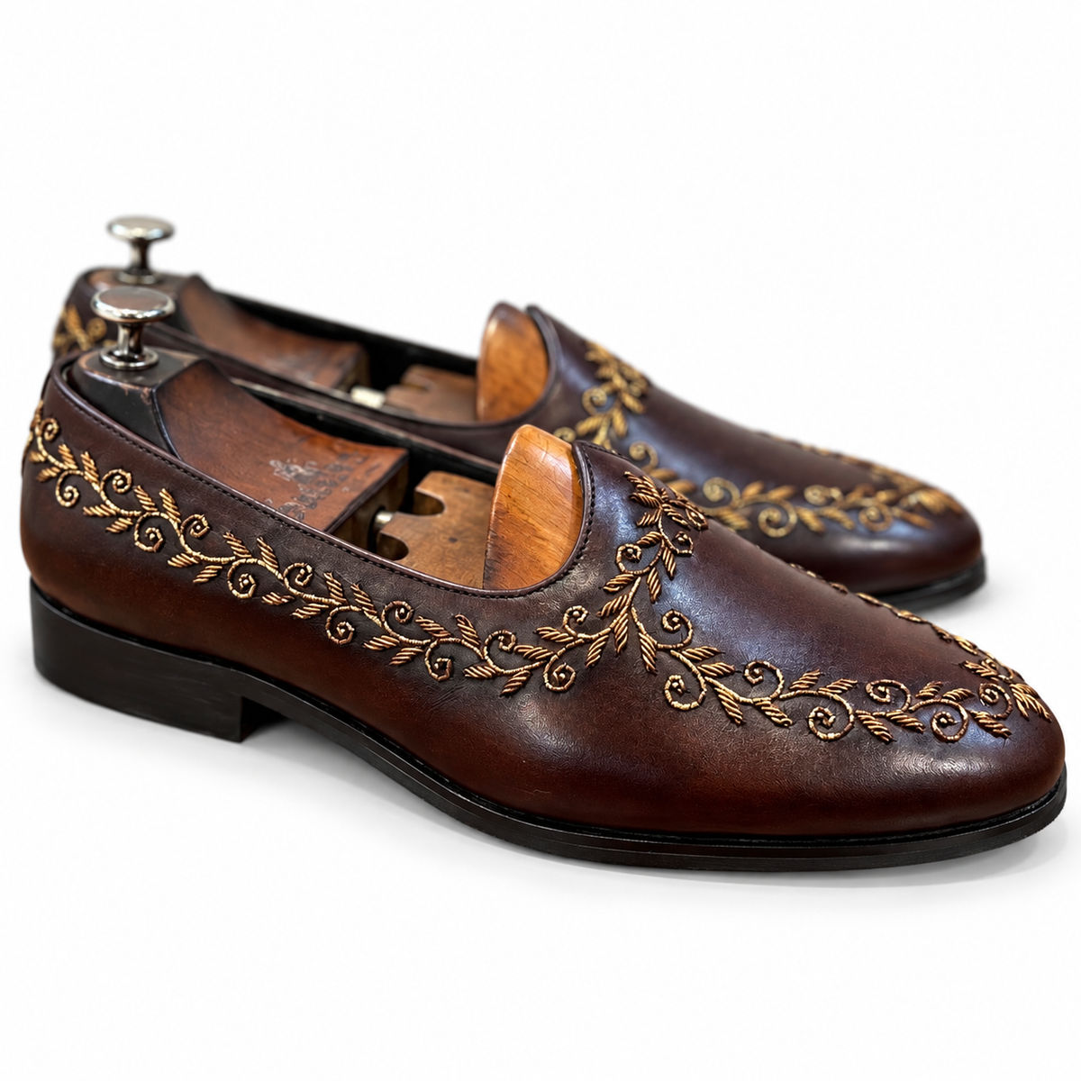 Bail Heritage Brown Leather Jutti