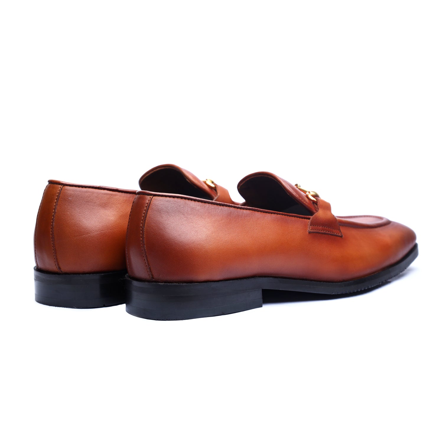 Tan Horsebit Loafers