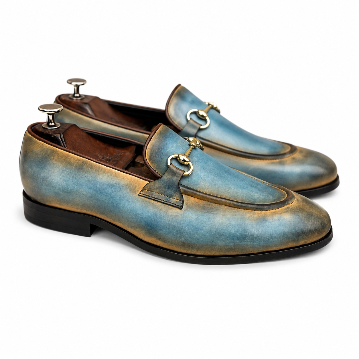 The Riviera Azure Horsebit