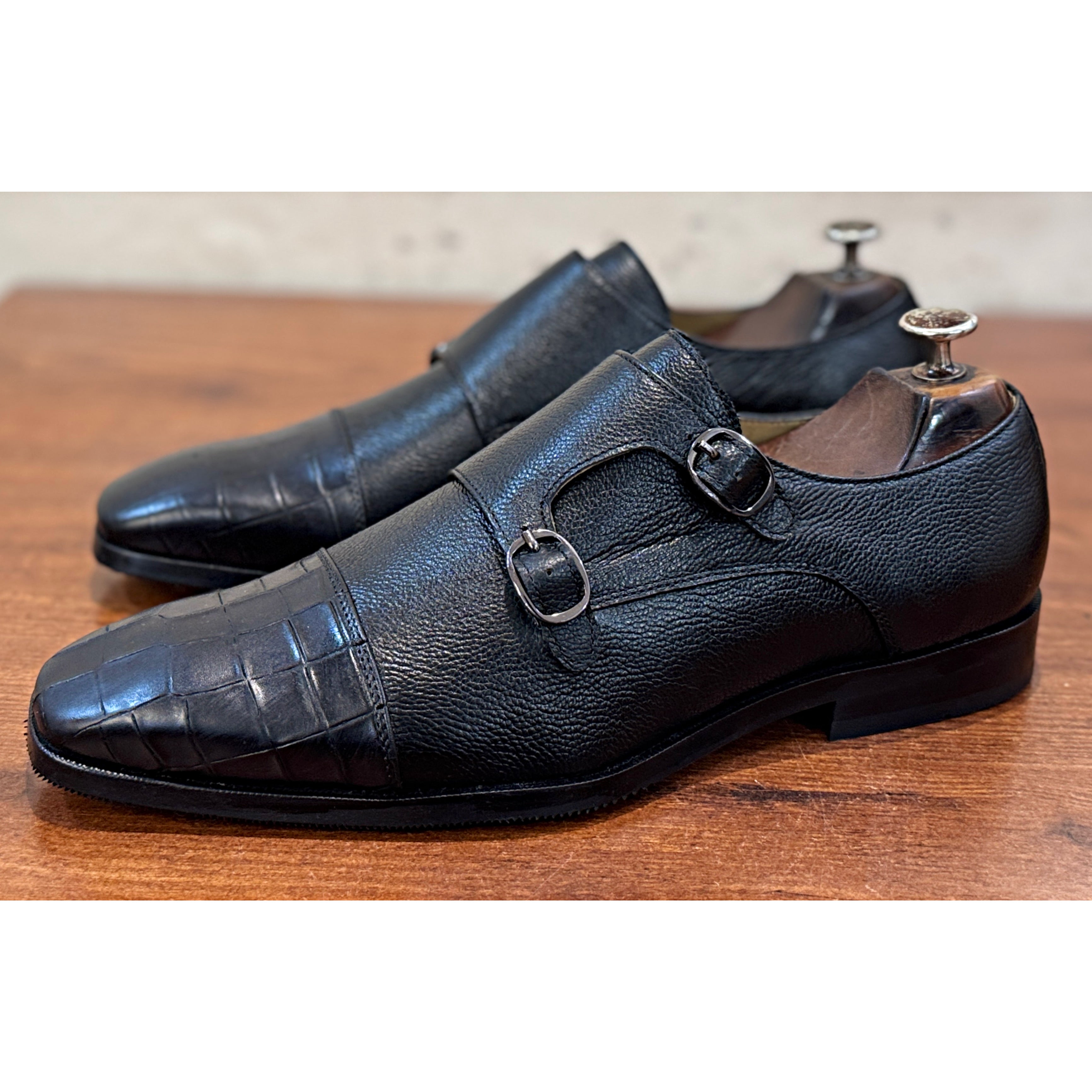 The Noir Croc Monarch Monk