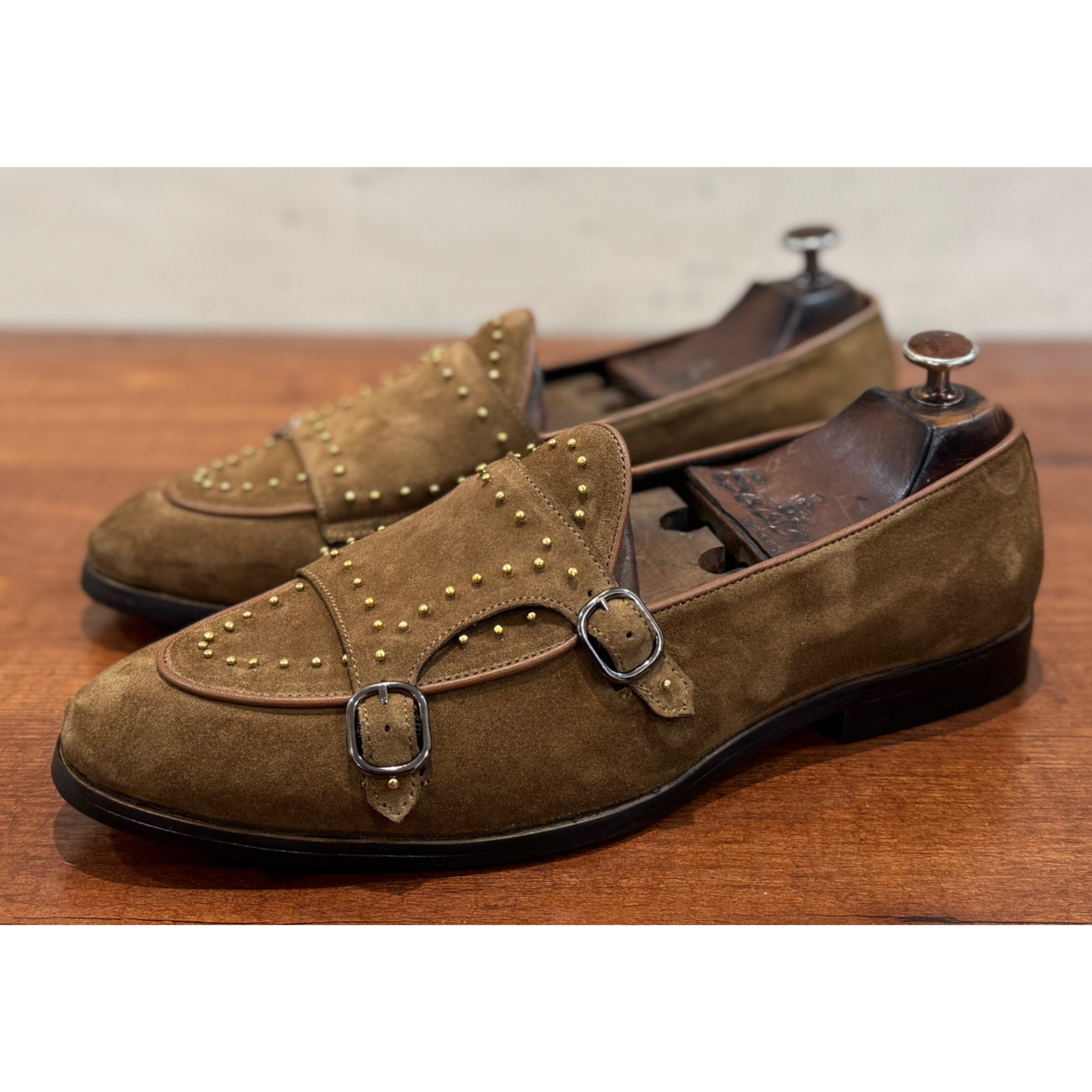 Belgian Monk Straps Bajri Brn