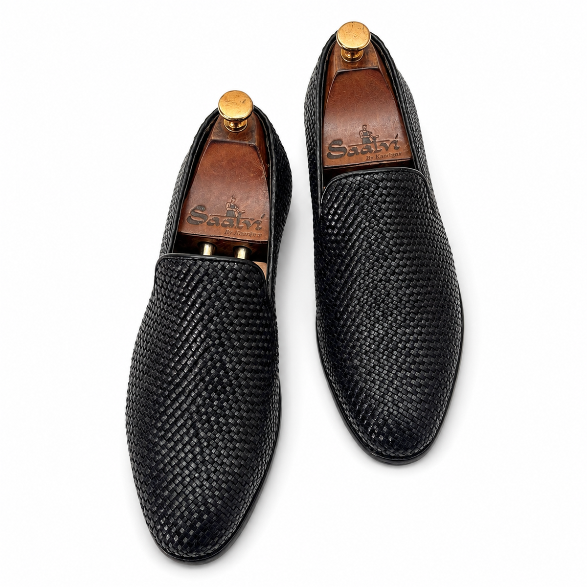 Weave Slipons Blk