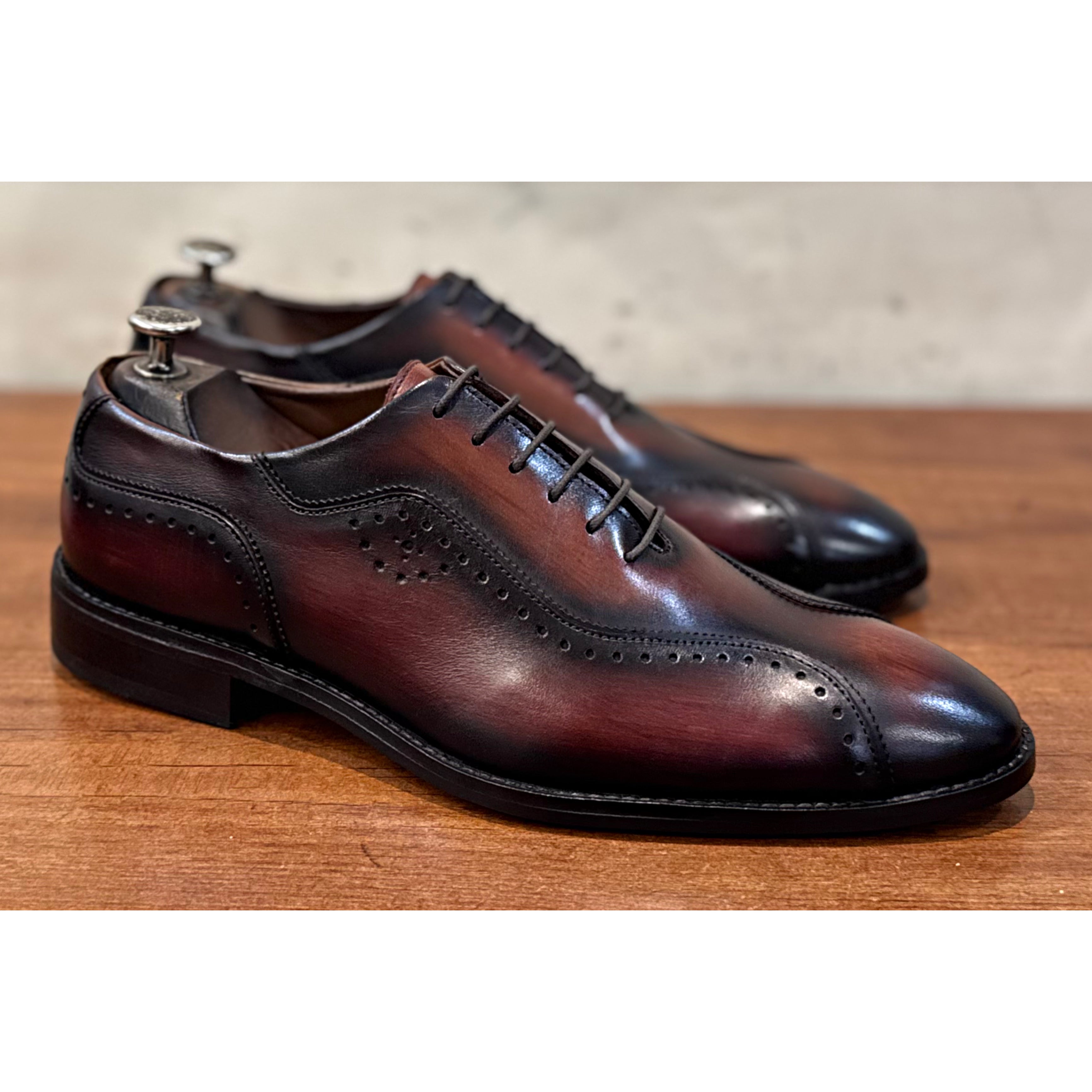 Imperial Burnished Brogue Oxfords