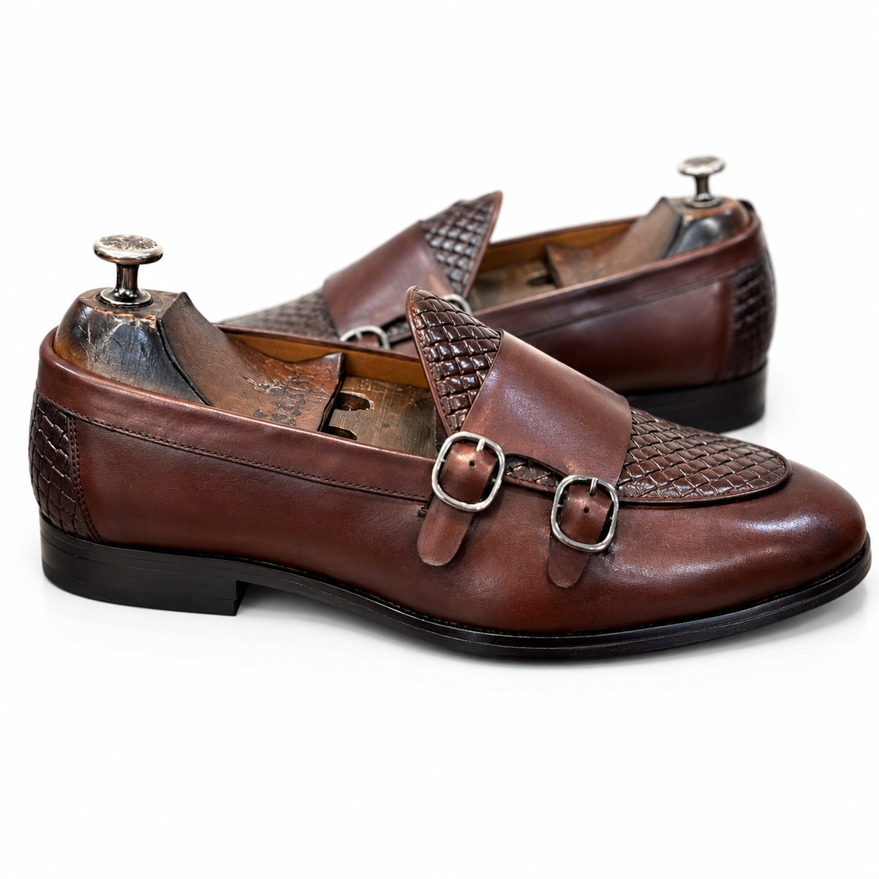 Imperial Woven Double Monk – Espresso Brown