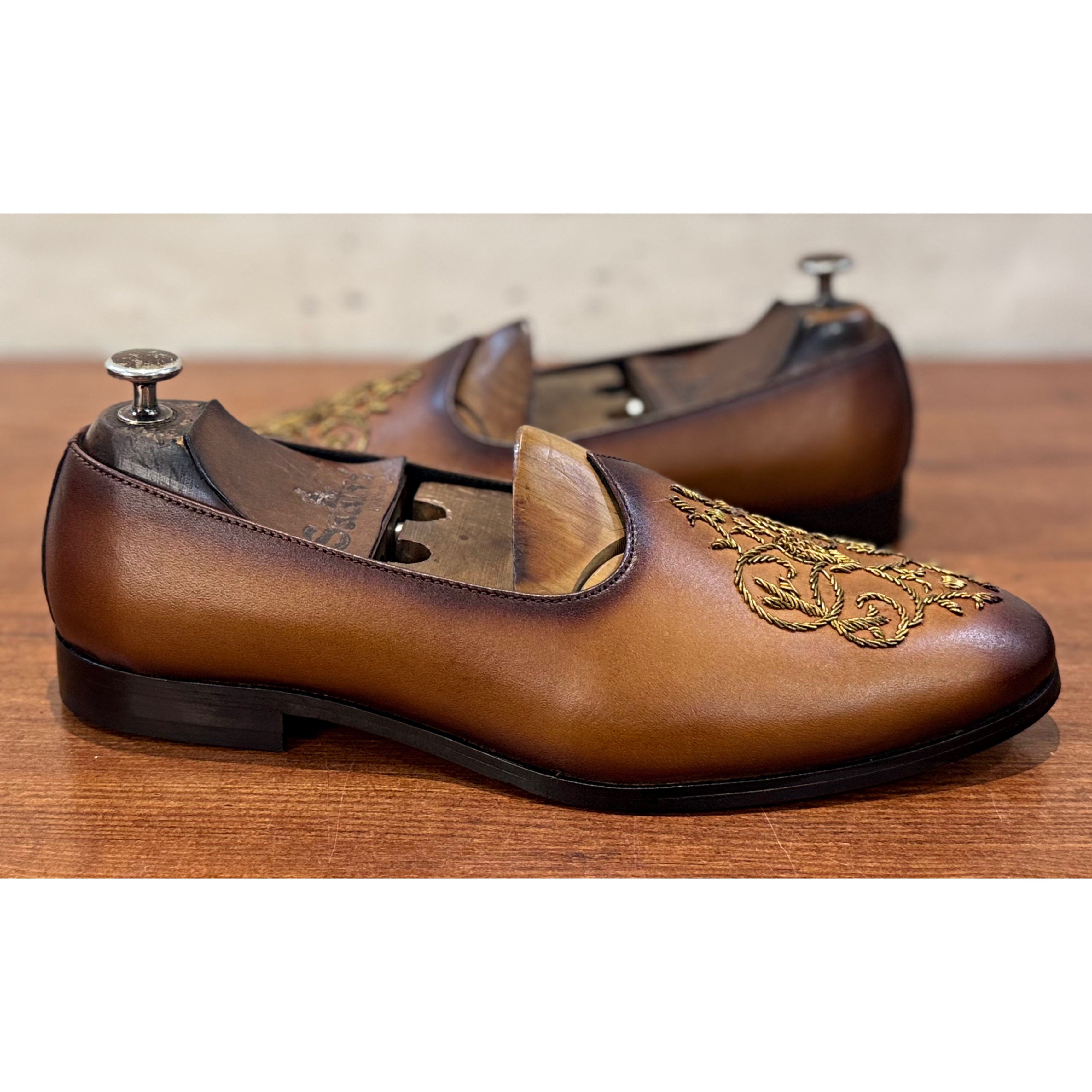 Golden Aura Jalsa Hand Patina