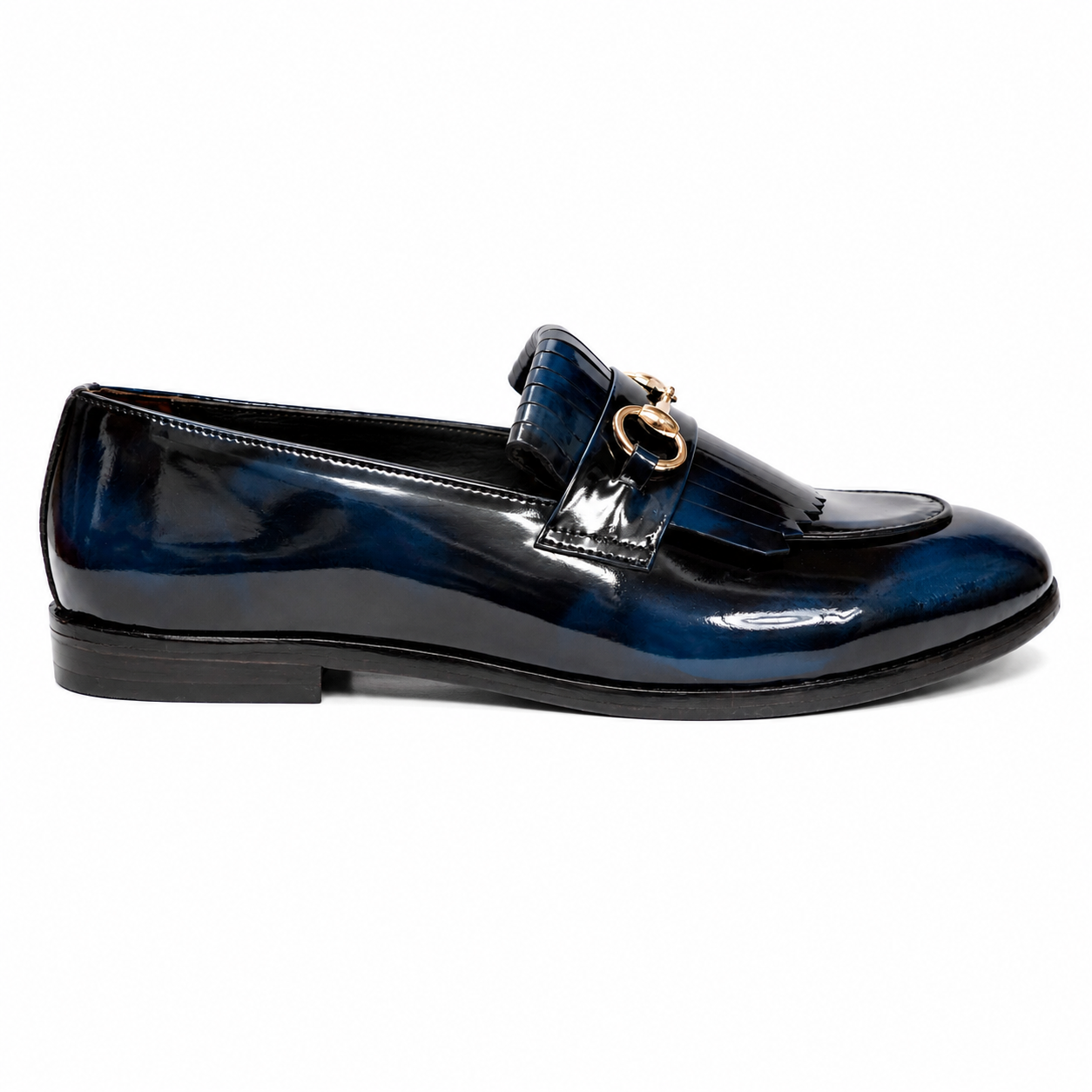 Horsebit Loafers With Fringes -bb