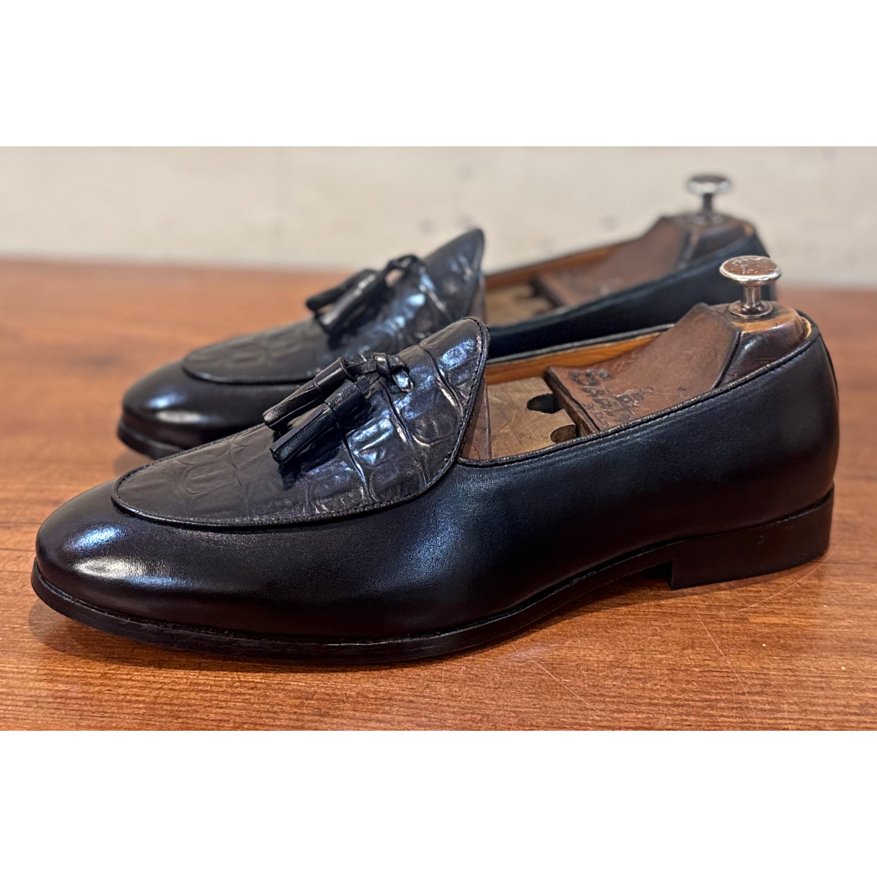 Noir Élan - Belgian Loafers