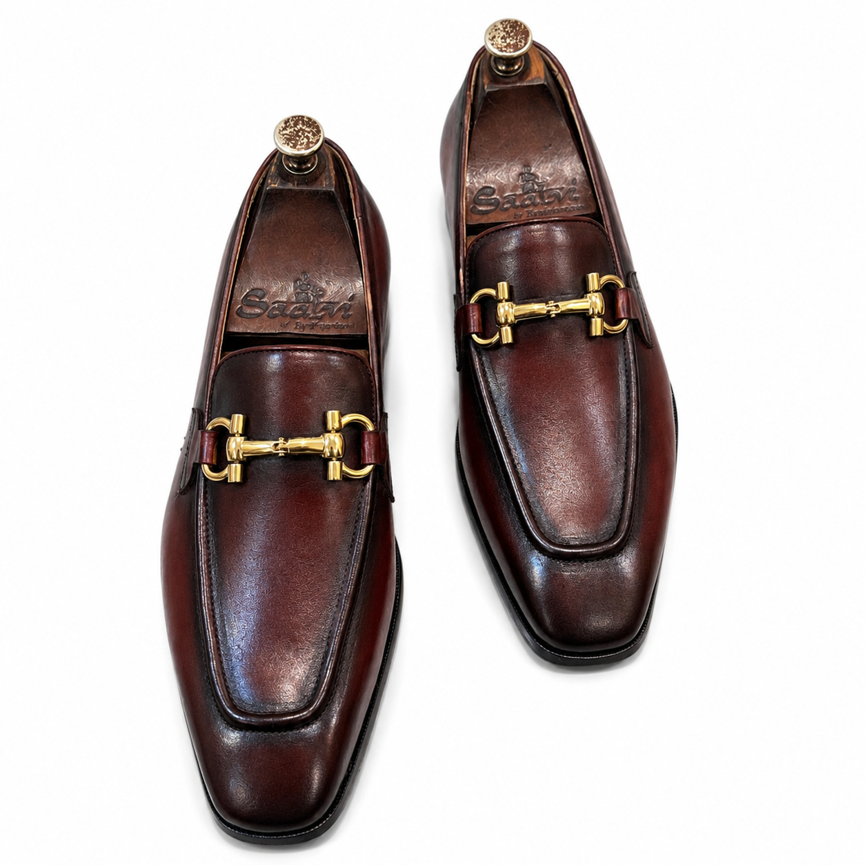 Windsor Horsebit Loafer – Bordeaux Patina