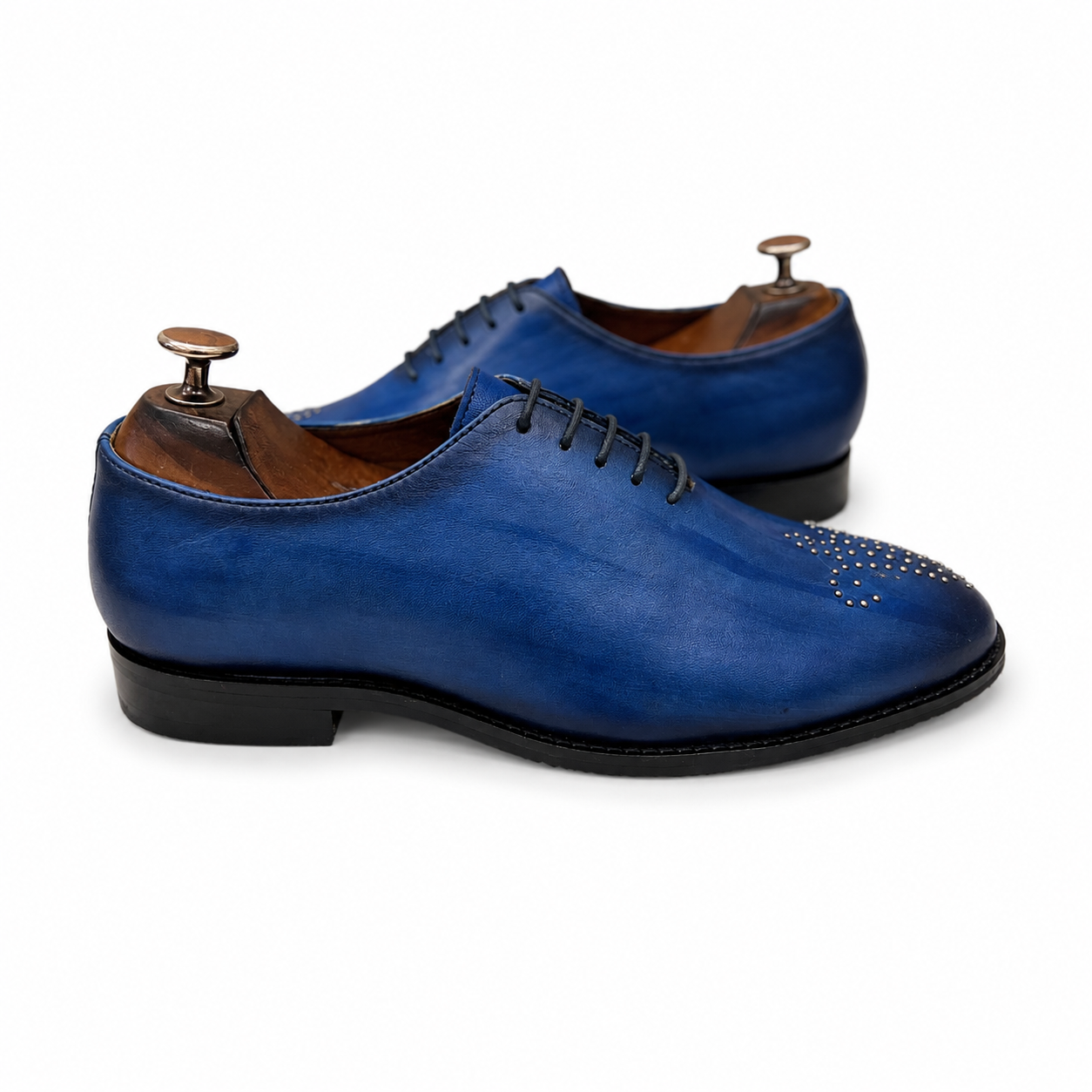 Azure Crest Wholecut Oxfords