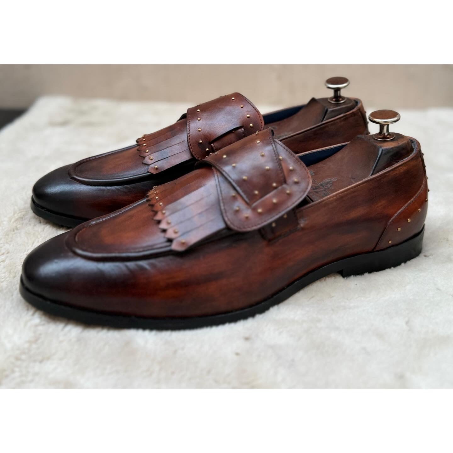 Butterfly Loafers Bajri Hand Patina