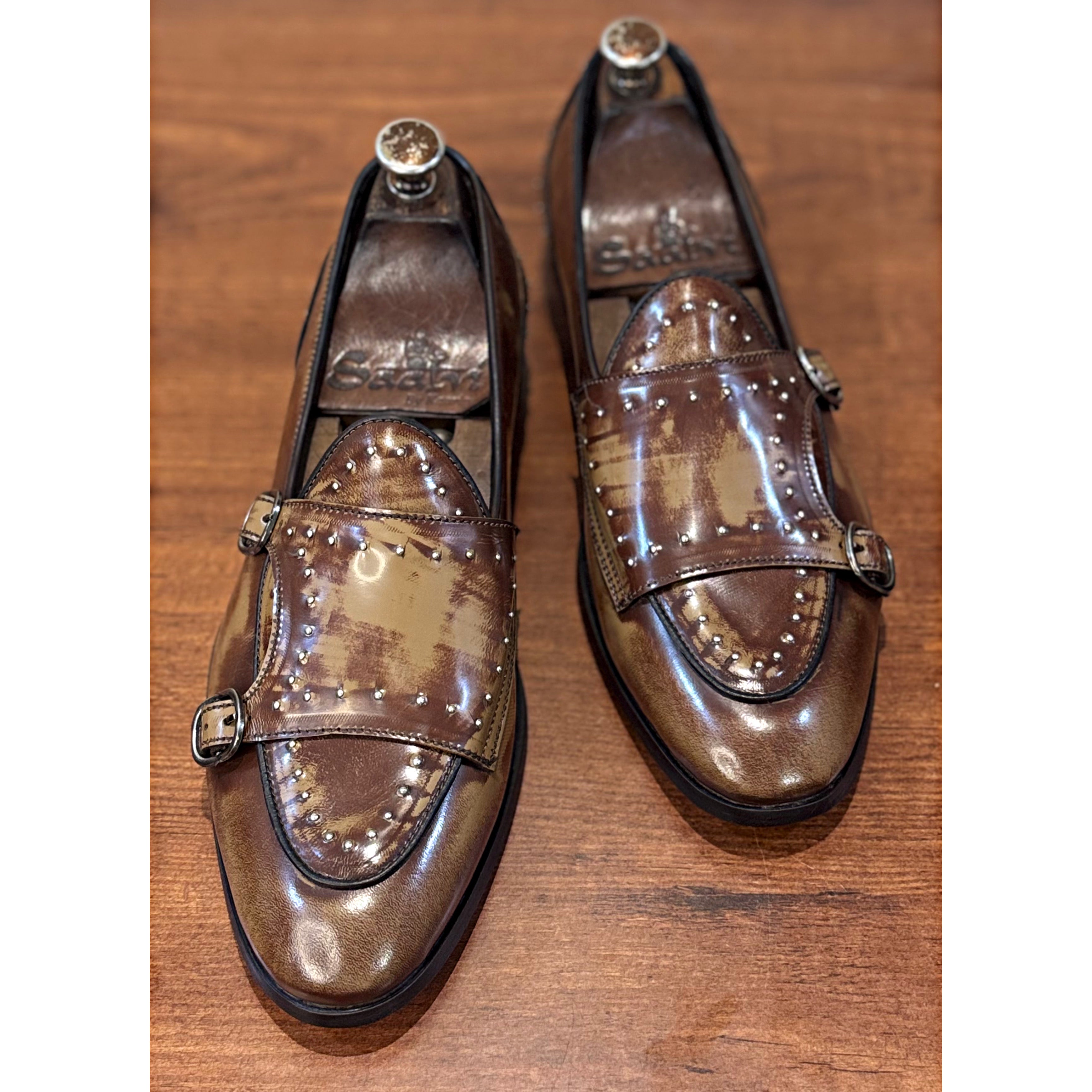 Belgian Monk Strap Brushed Off