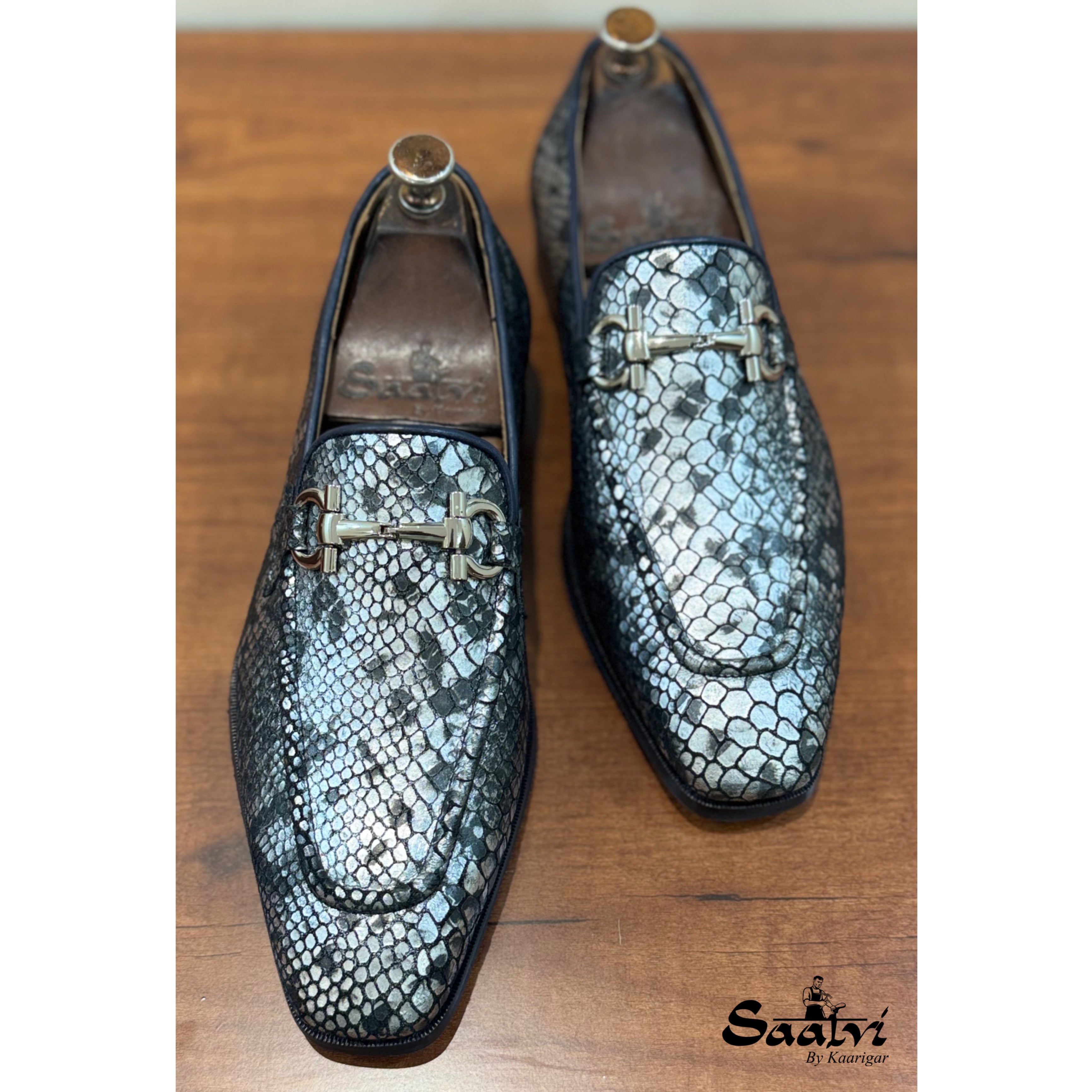 Snake Foil Loafers Silver