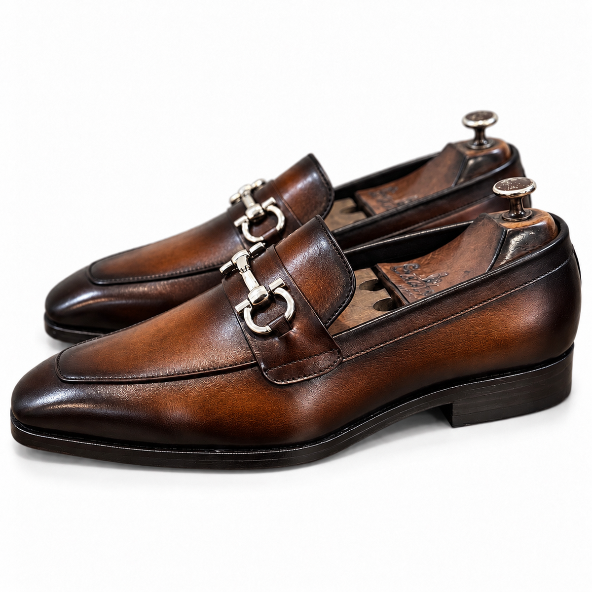 Cognac Imperial Horsebit Loafers
