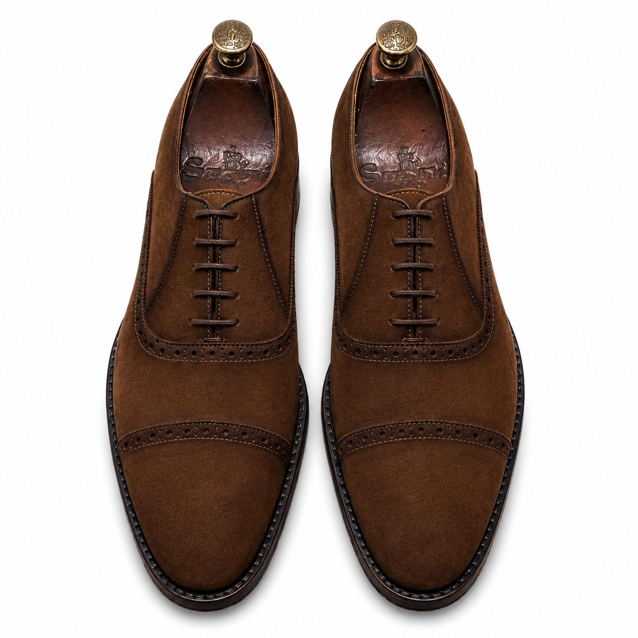 Saddlewood Suede Oxford