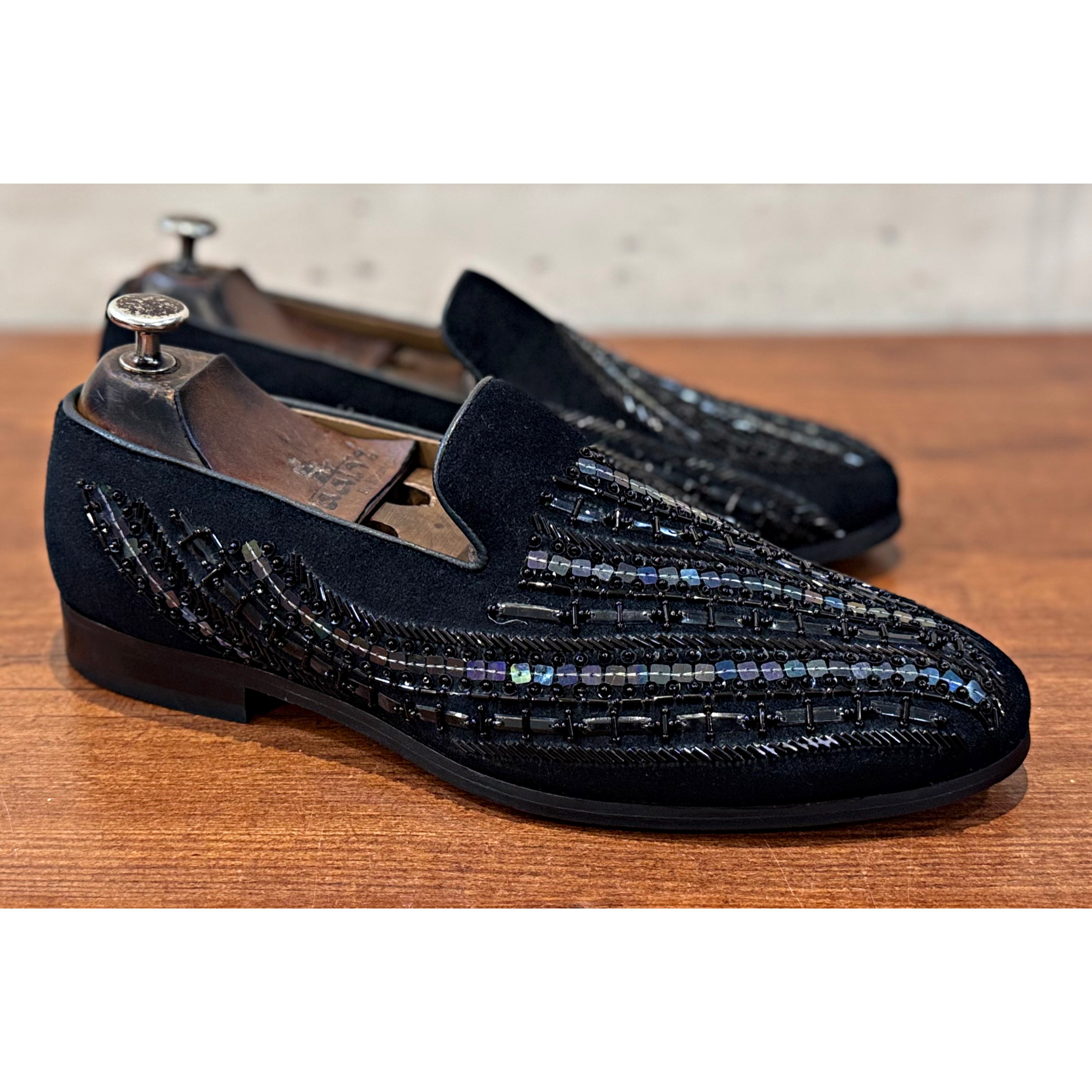 Black Melzan Hand Embroidery